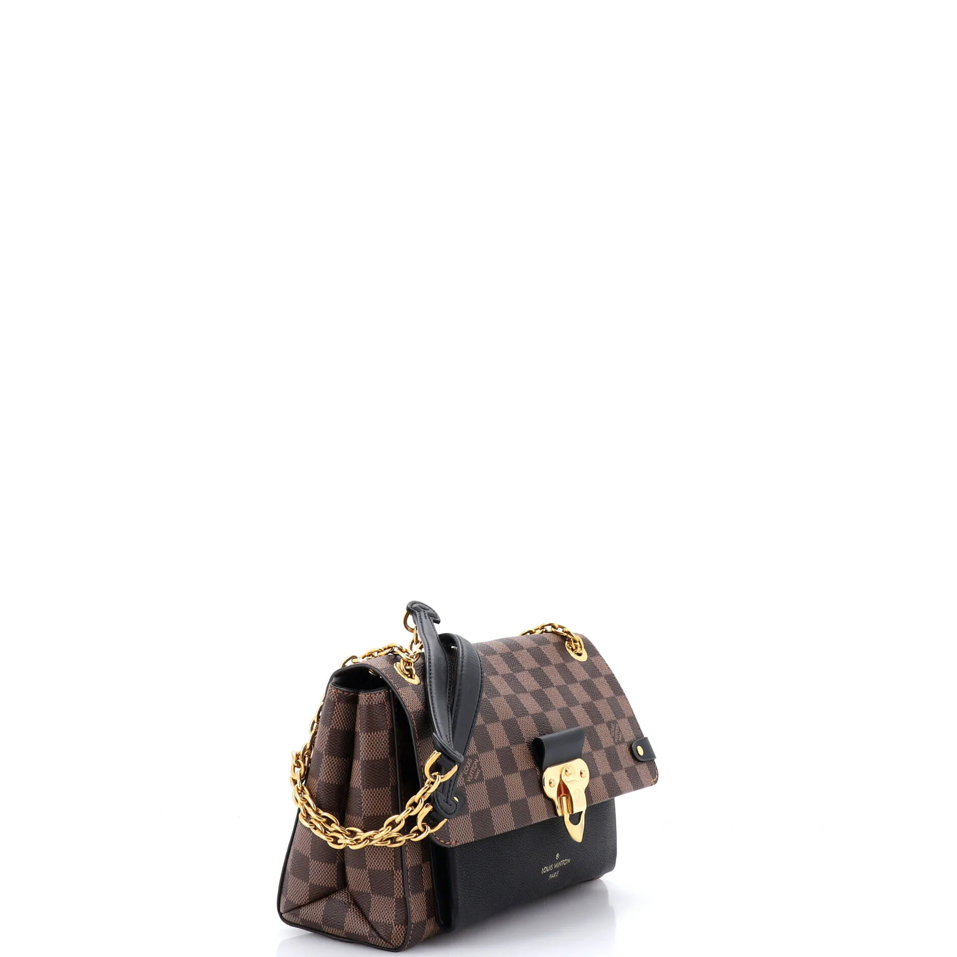 Vavin Handbag Damier with Leather PM - Image 2