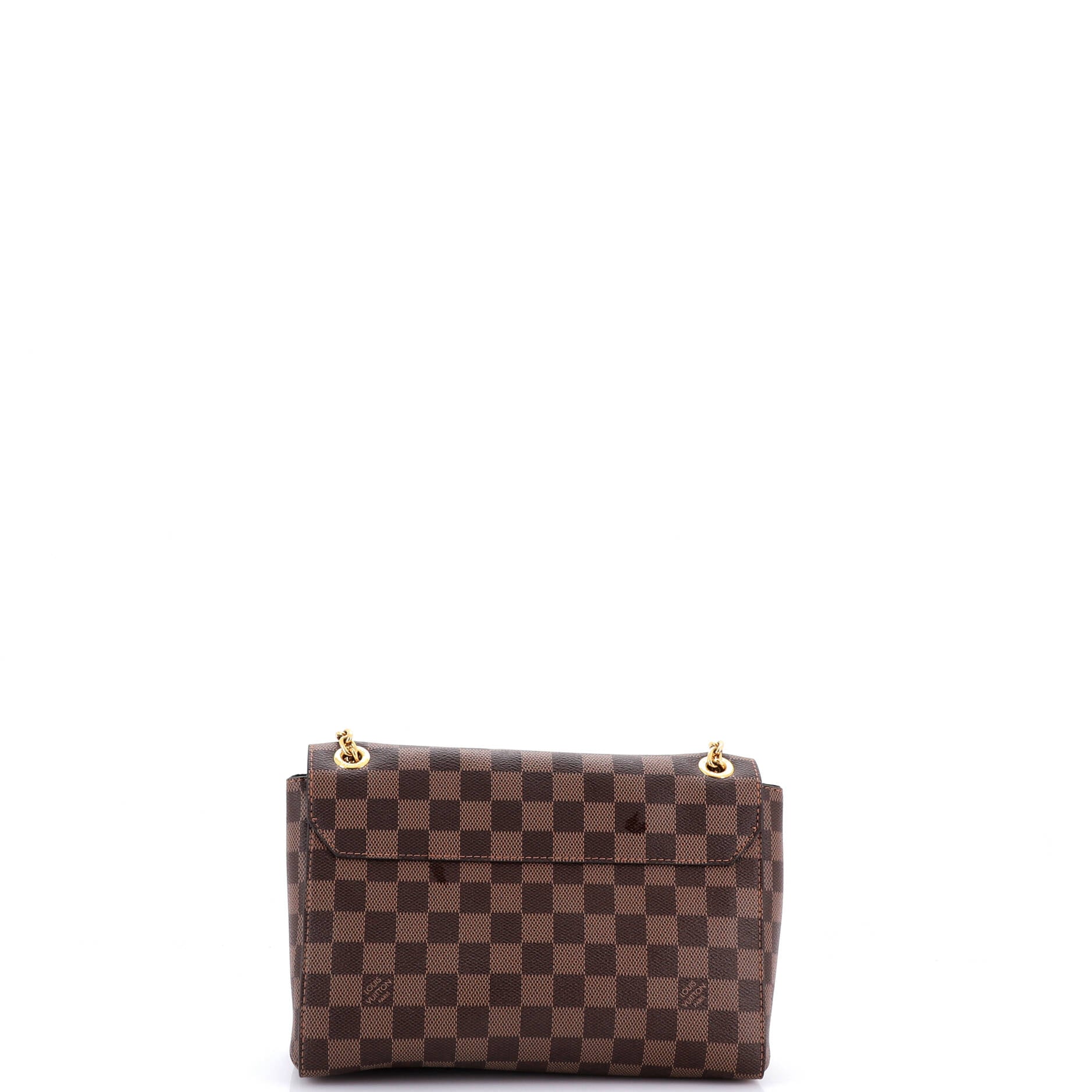 Vavin Handbag Damier with Leather PM - Image 3