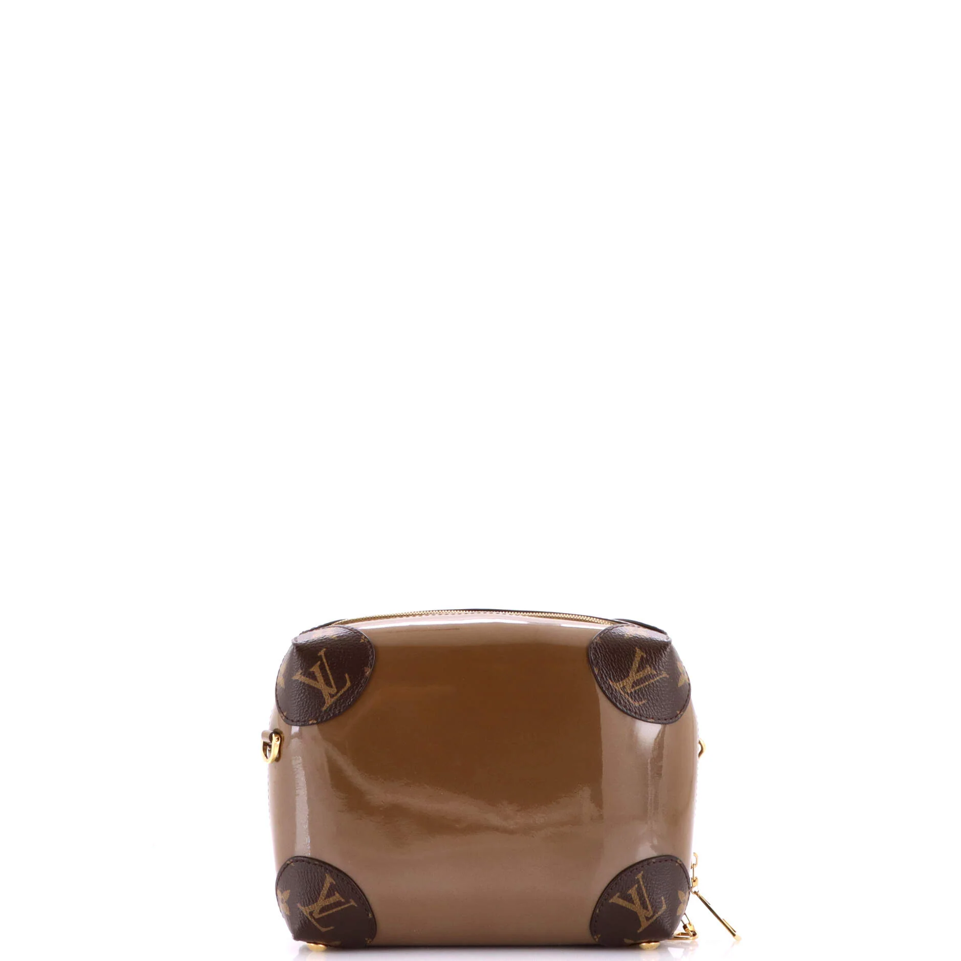 Venice Handbag Vernis with Monogram Canvas - Image 3