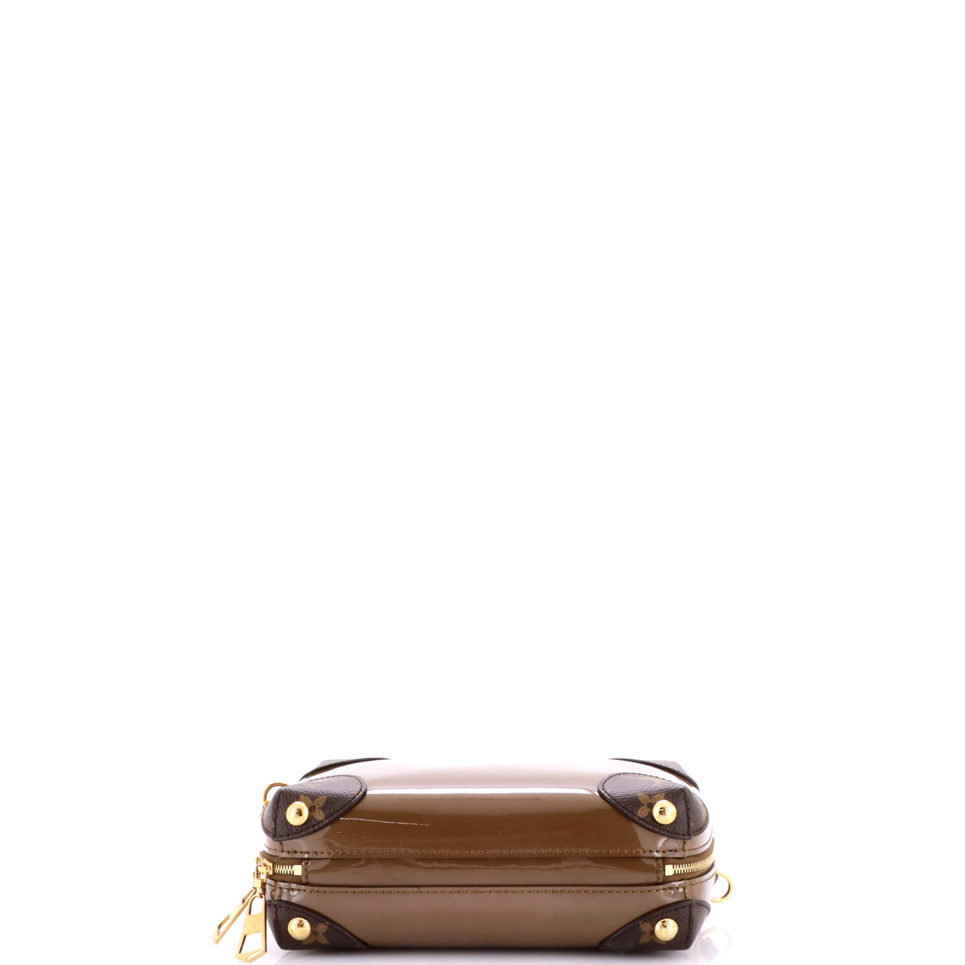 Venice Handbag Vernis with Monogram Canvas - Image 4