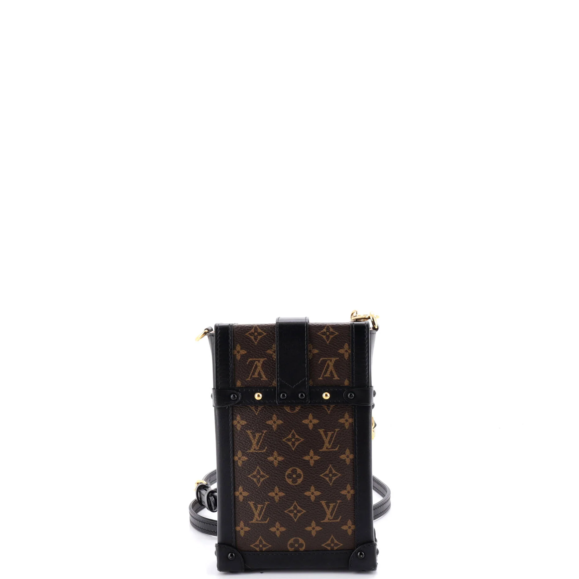 Vertical Trunk Pochette Monogram Canvas - Image 3