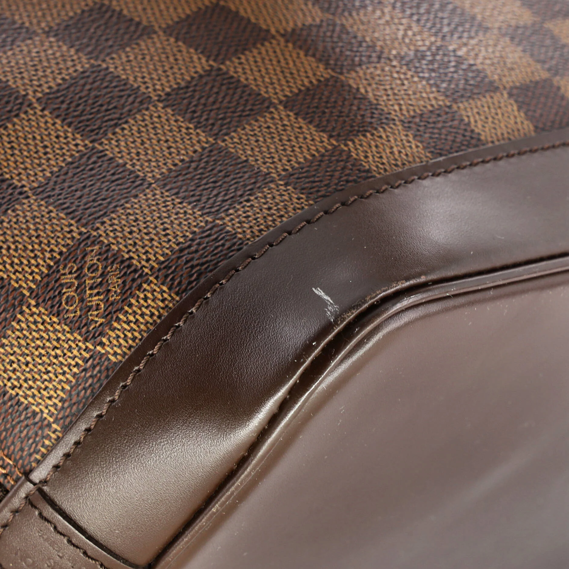Vintage Alma Handbag Damier PM - Image 7