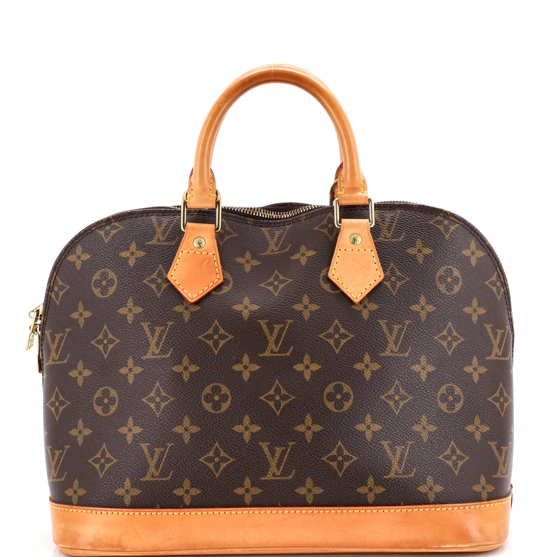 Vintage Alma Handbag Monogram Canvas PM