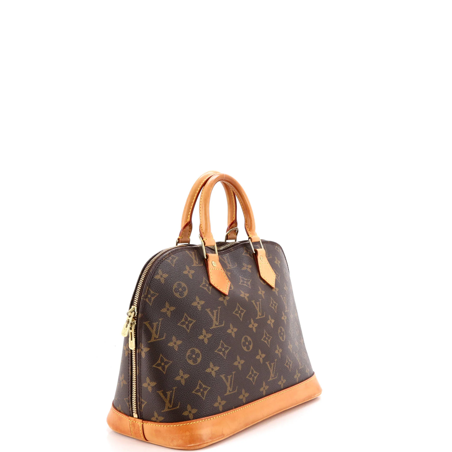 Vintage Alma Handbag Monogram Canvas PM - Image 2