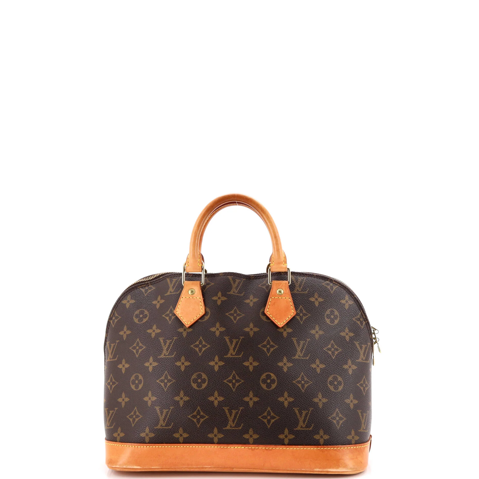 Vintage Alma Handbag Monogram Canvas PM - Image 3