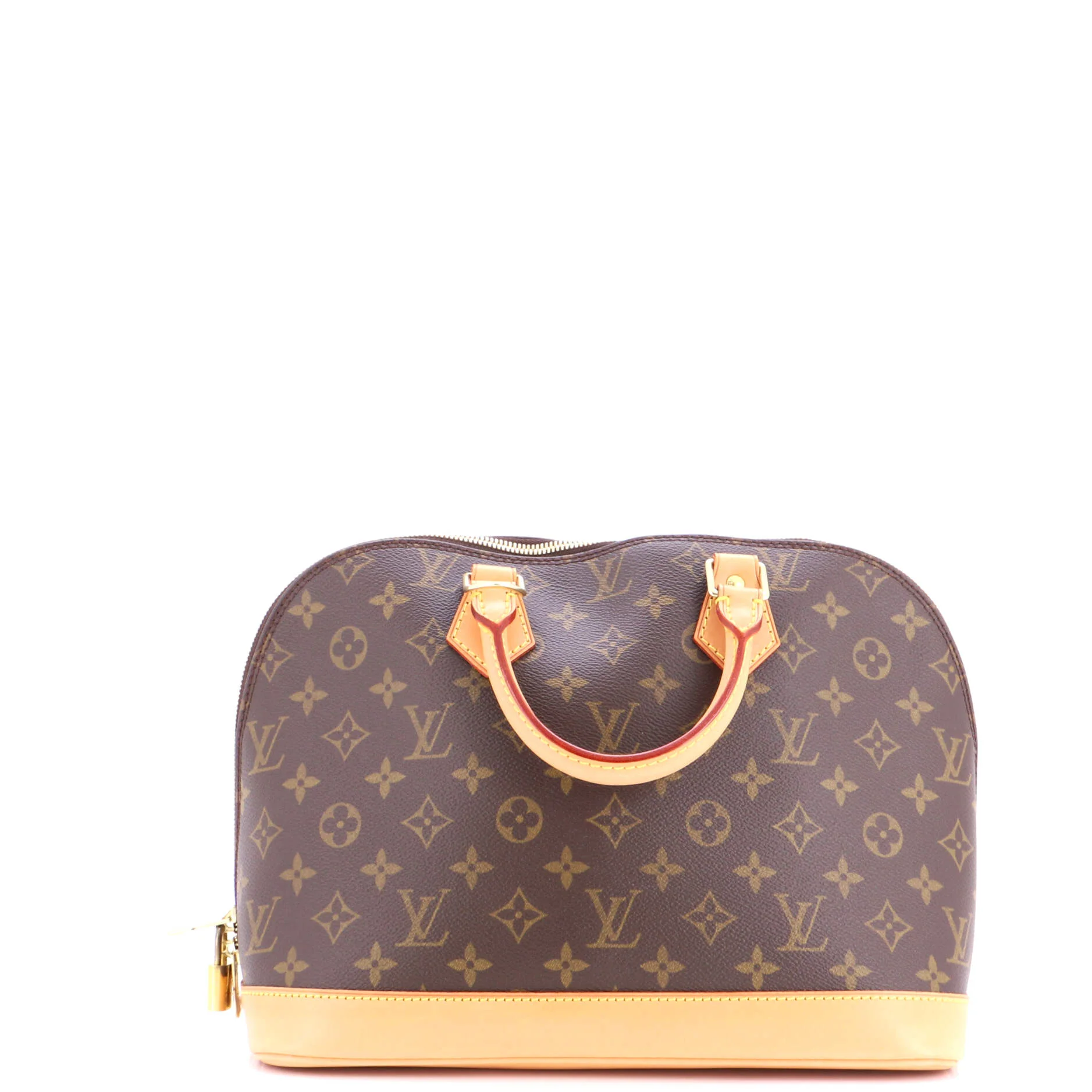 Vintage Alma Handbag Monogram Canvas PM