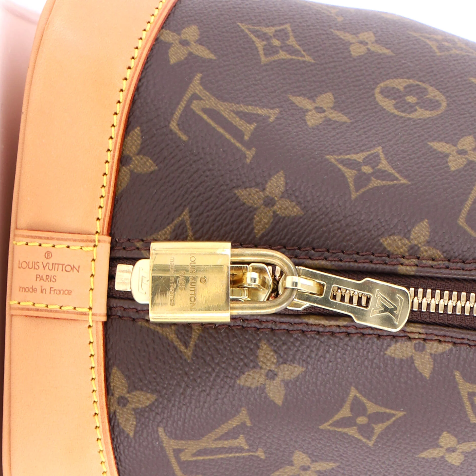 Vintage Alma Handbag Monogram Canvas PM - Image 6