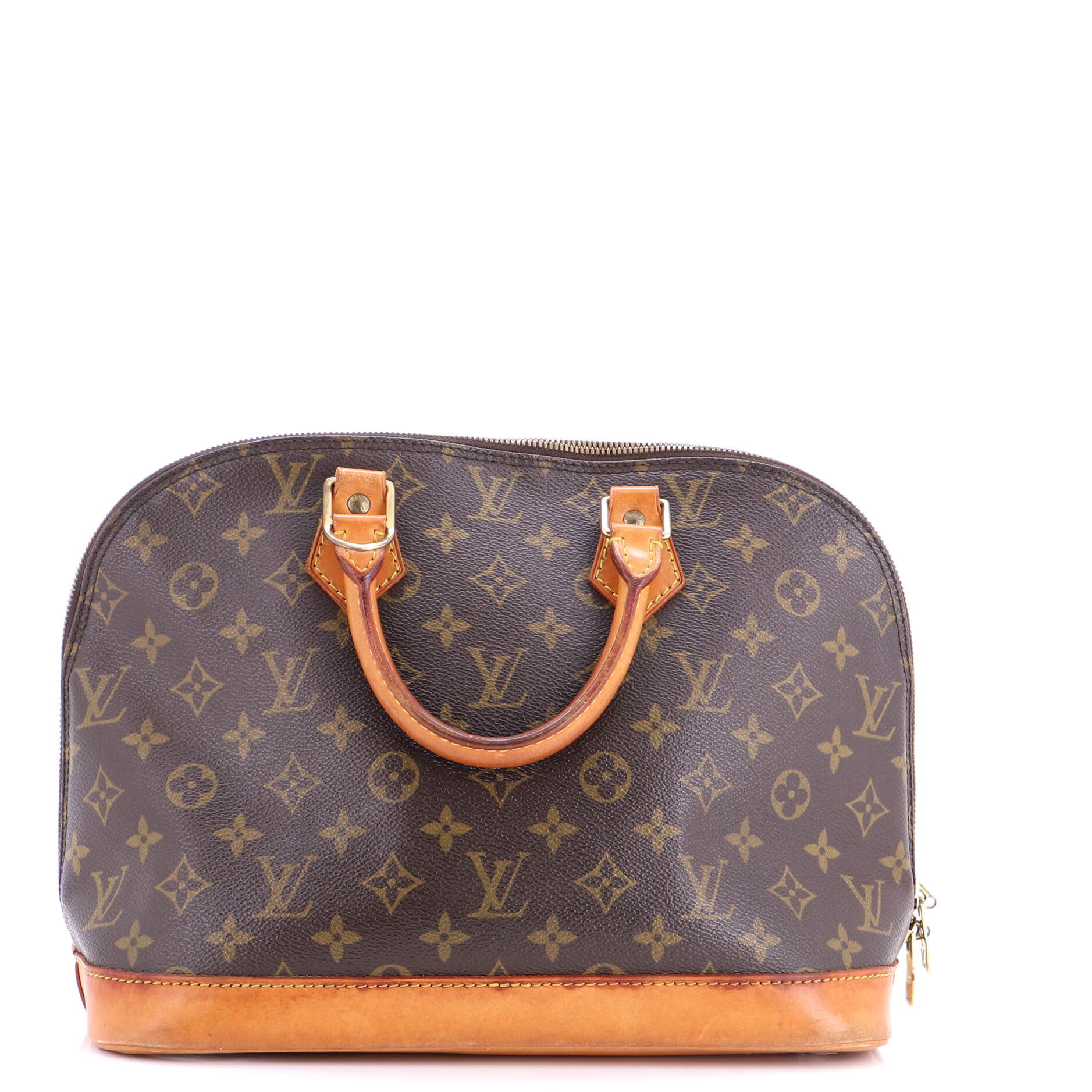 Vintage Alma Handbag Monogram Canvas PM - Image 3