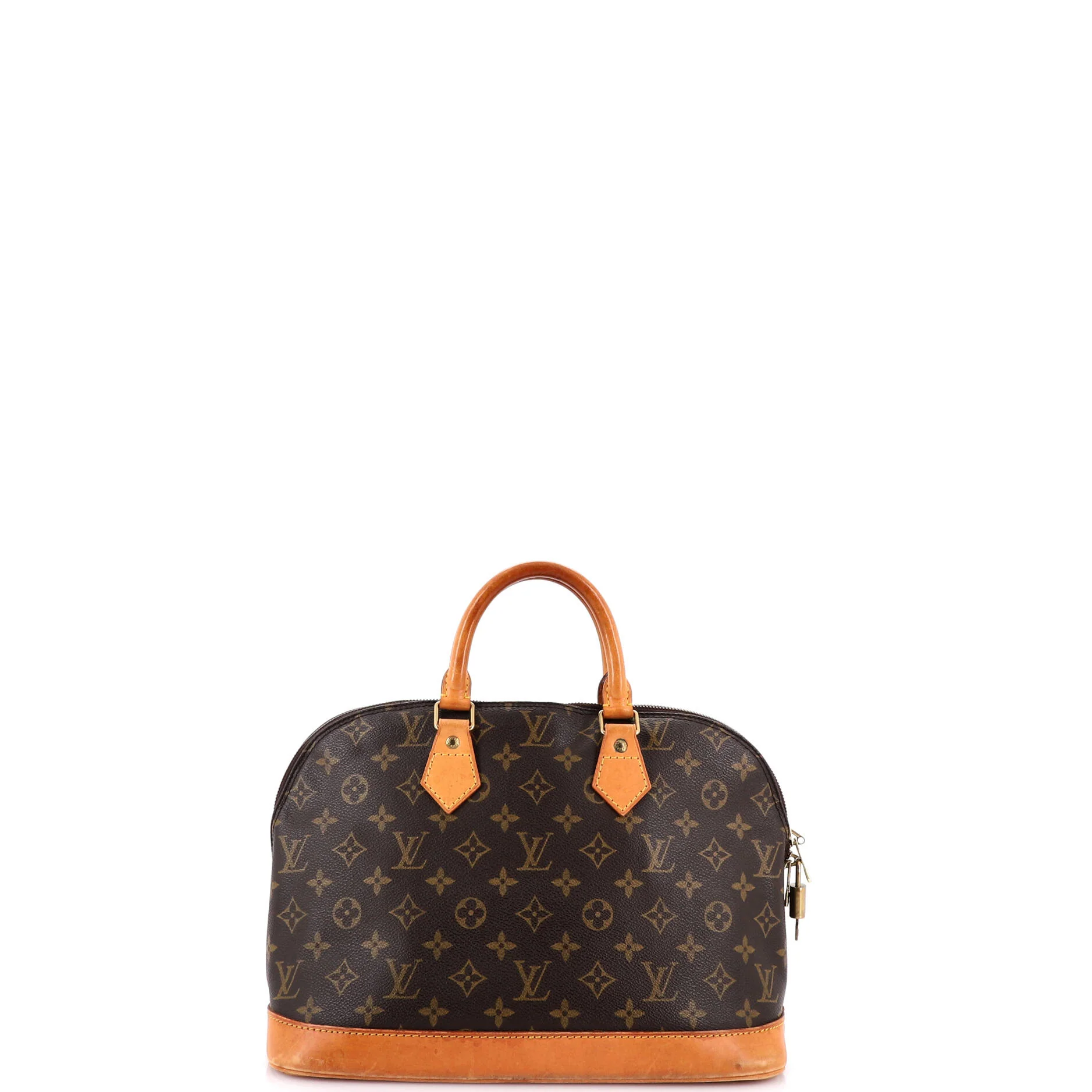 Vintage Alma Handbag Monogram Canvas PM - Image 3