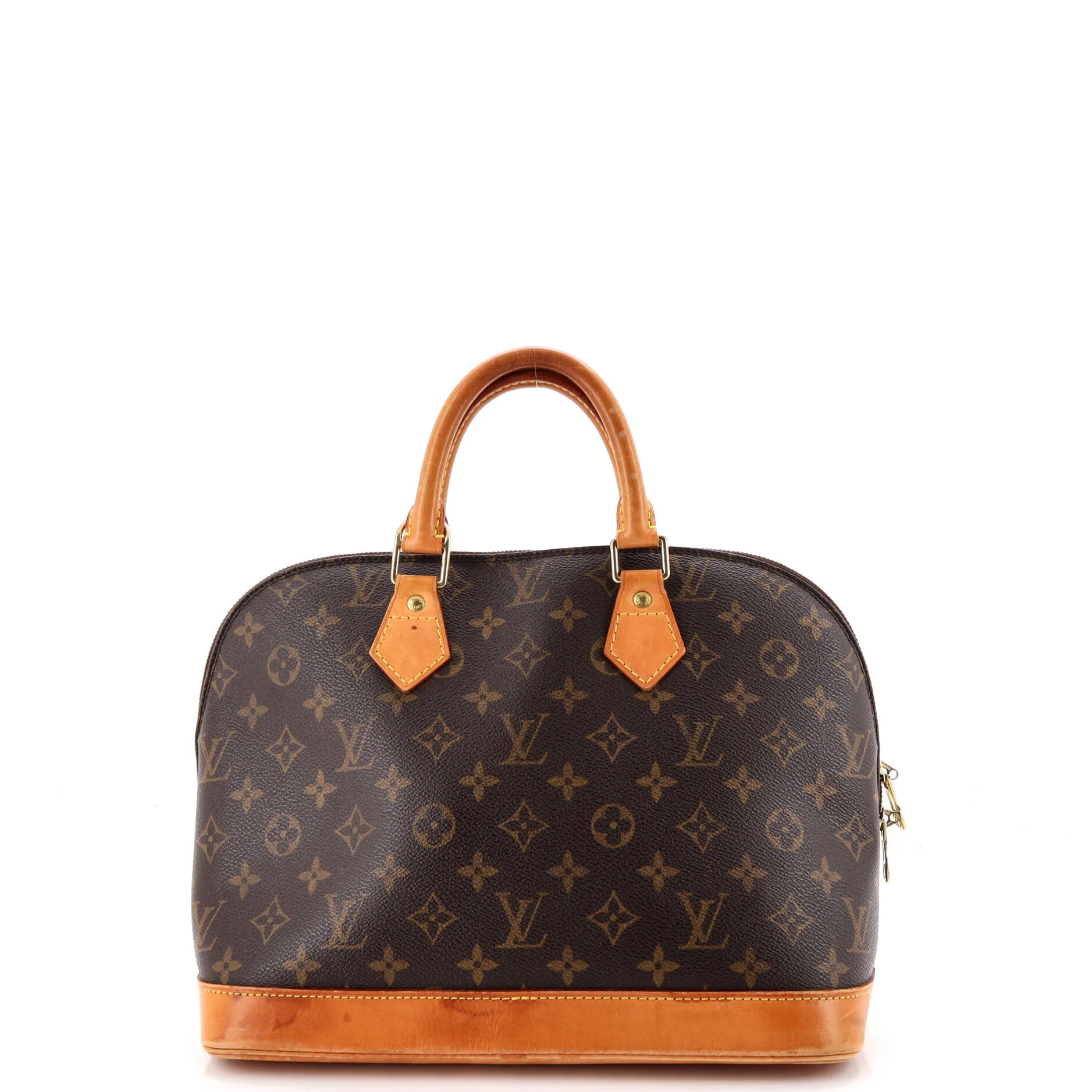 Vintage Alma Handbag Monogram Canvas PM - Image 3