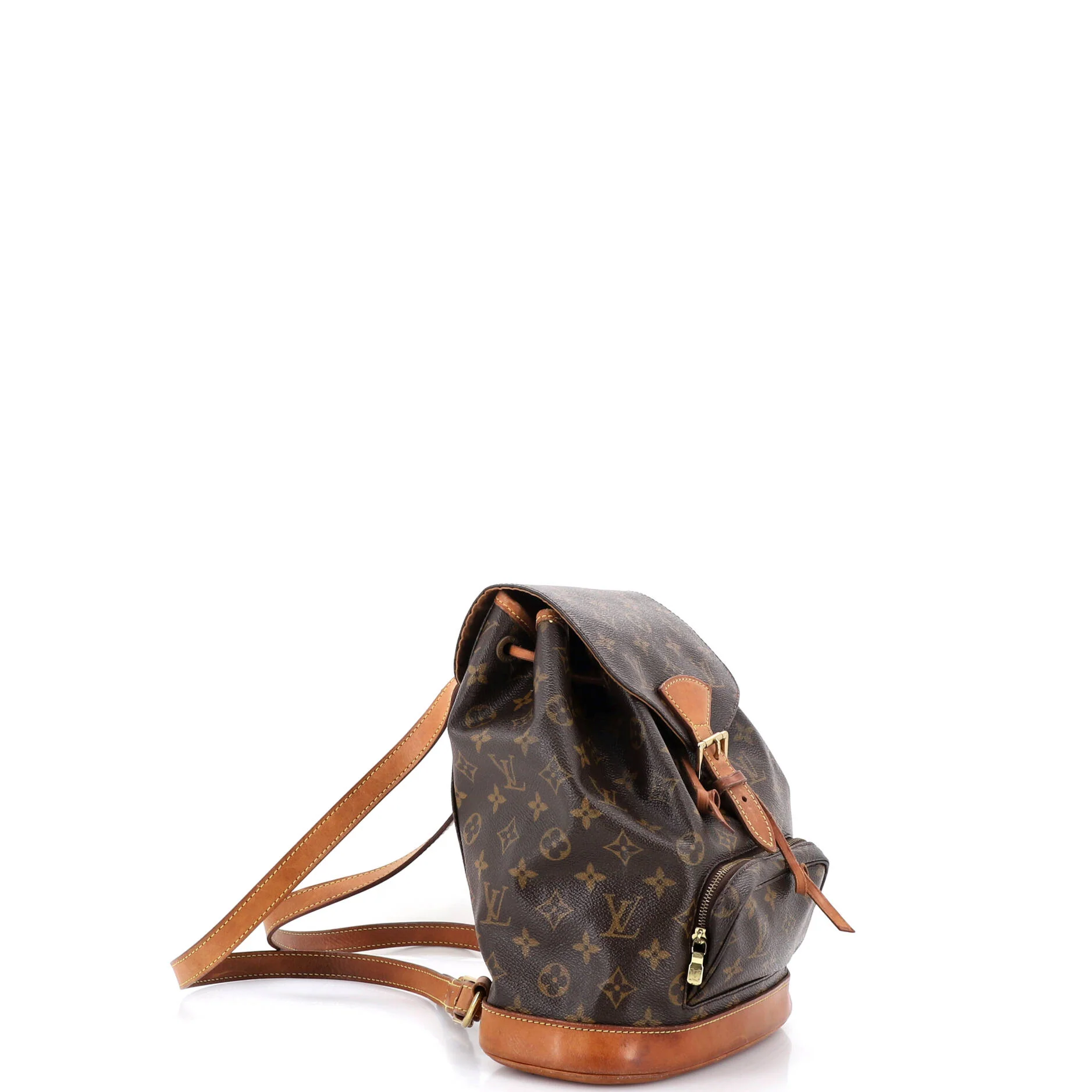 Vintage Montsouris Backpack Monogram Canvas MM - Image 2