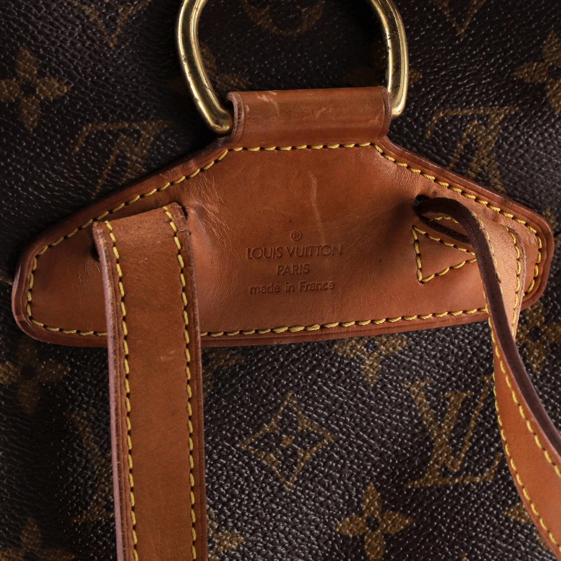 Vintage Montsouris Backpack Monogram Canvas MM - Image 6