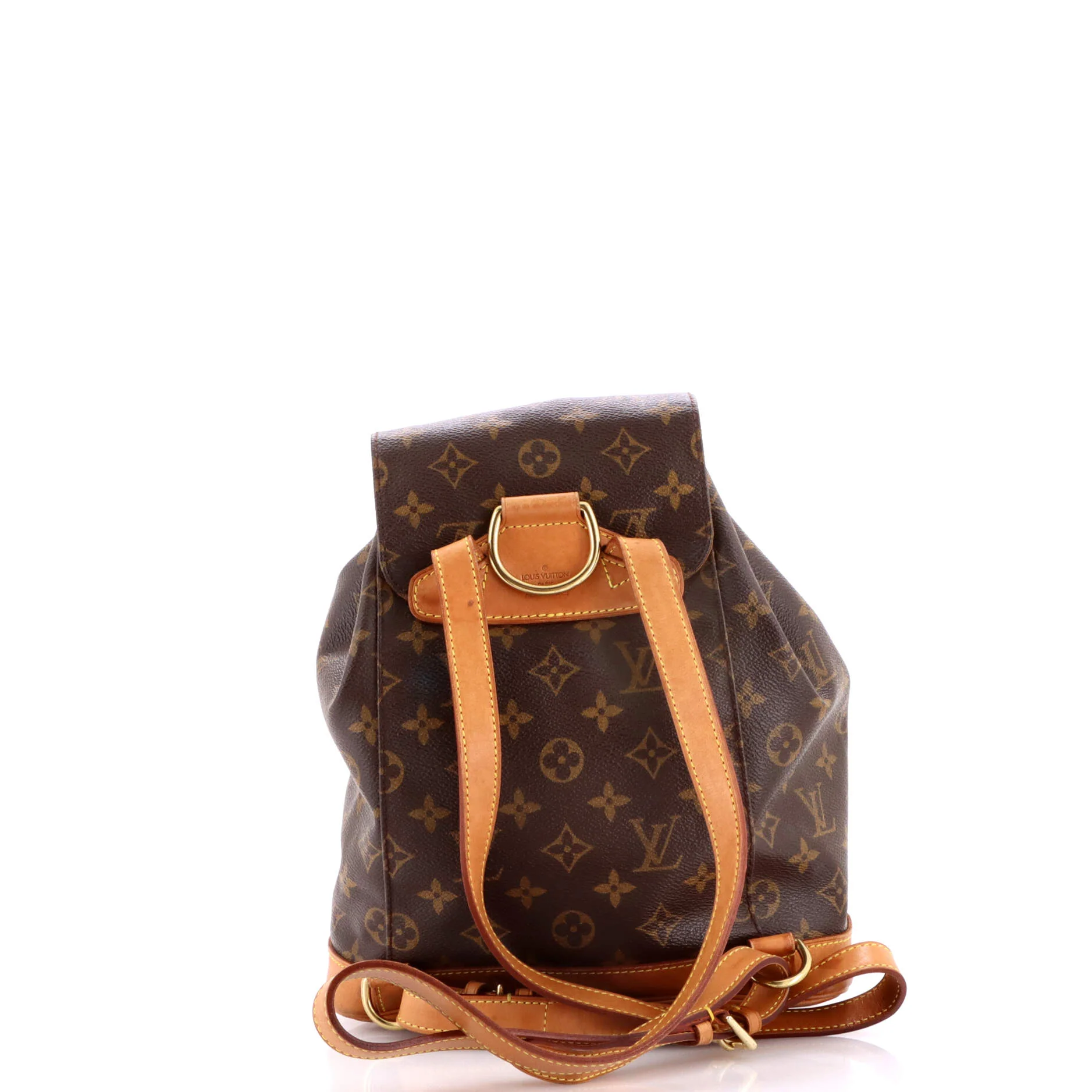 Vintage Montsouris Backpack Monogram Canvas MM - Image 3