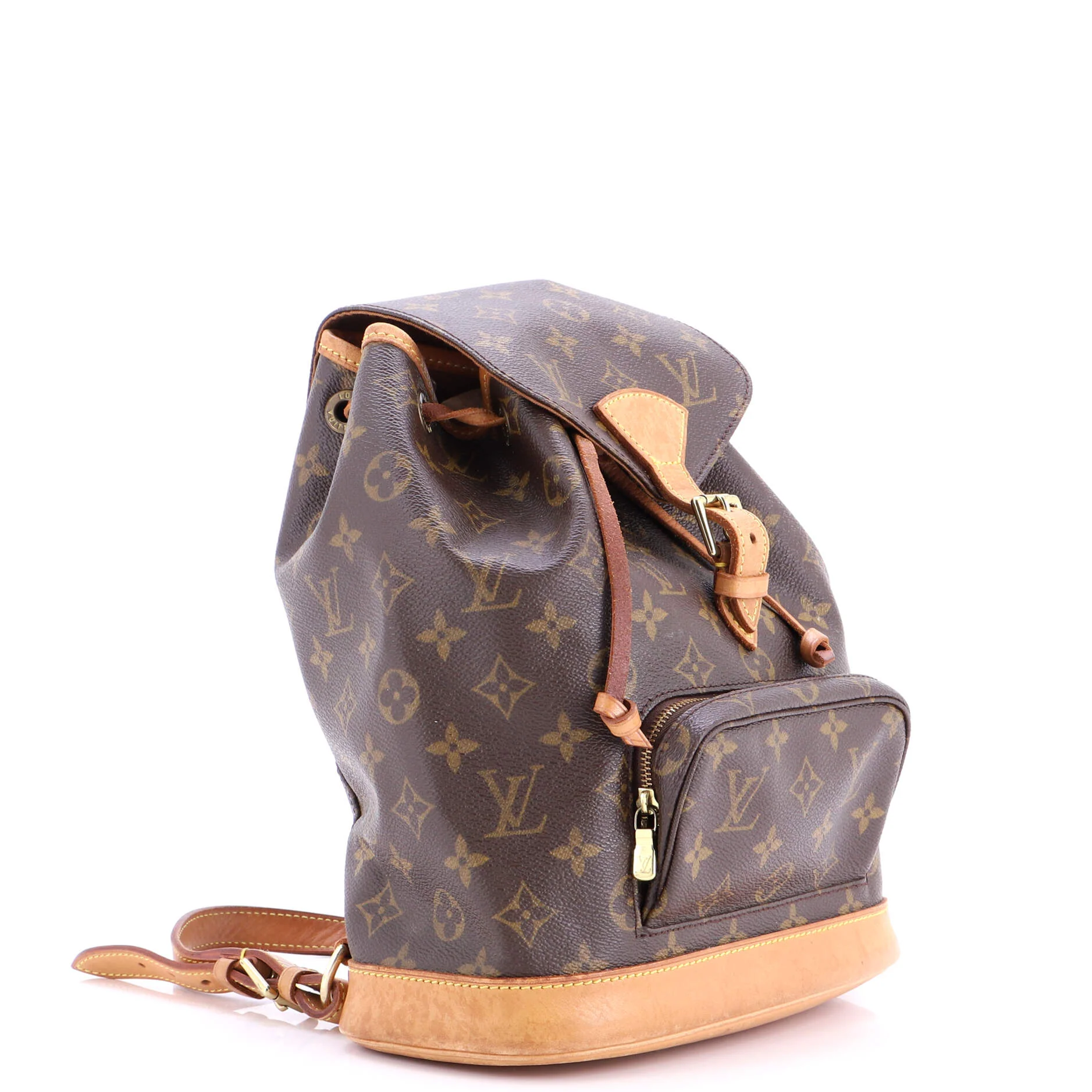 Vintage Montsouris Backpack Monogram Canvas MM - Image 2