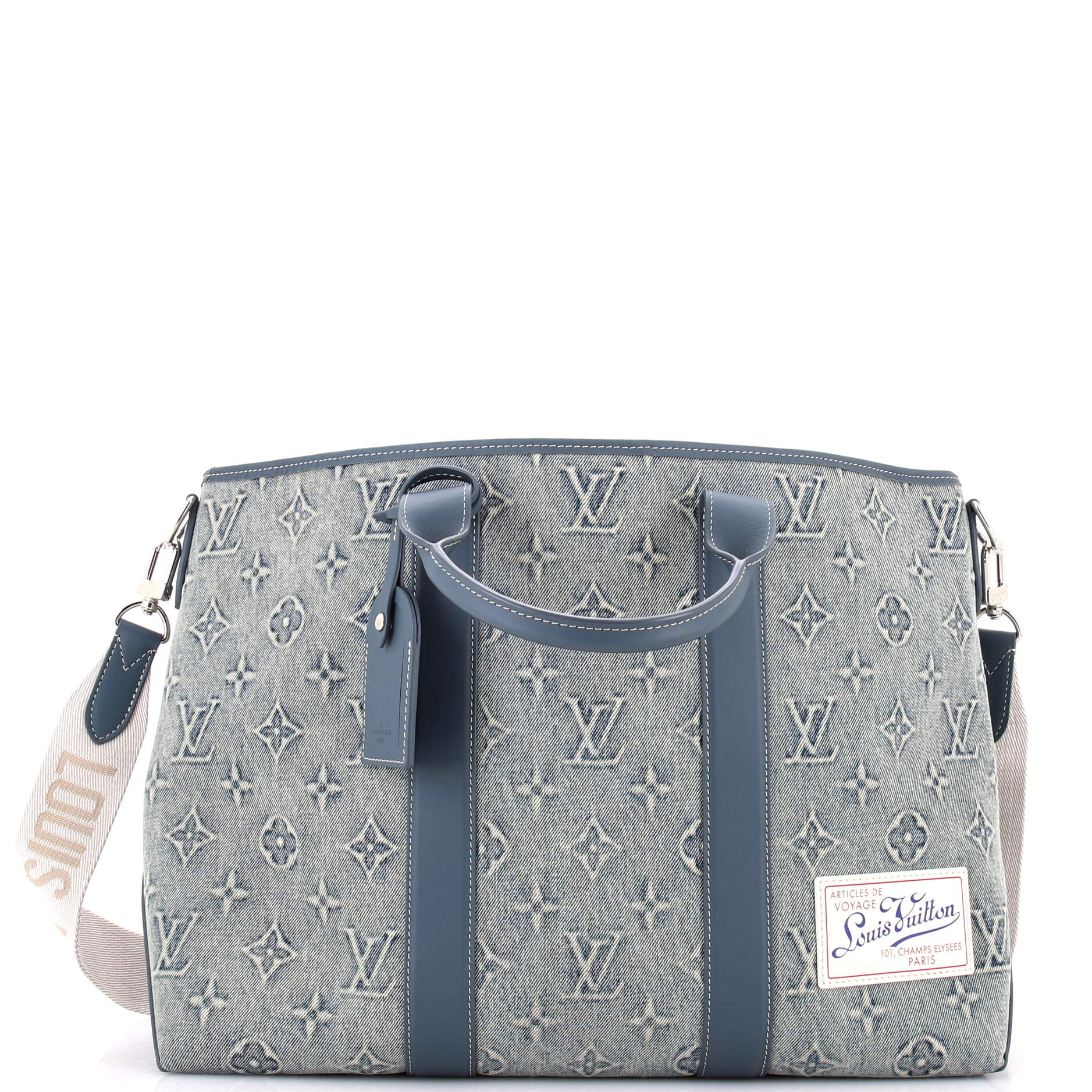 Weekend Tote NM Monogram Washed Denim