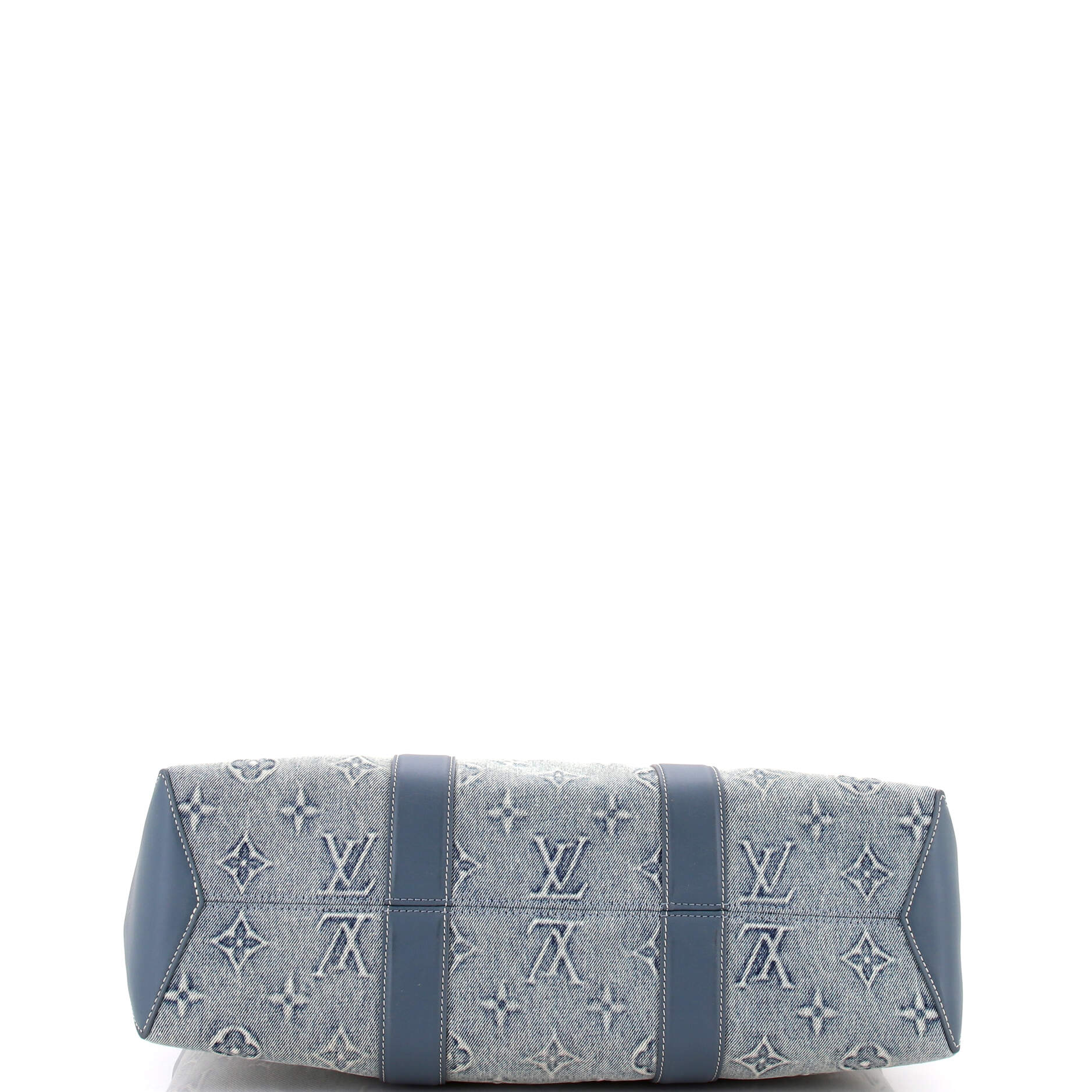 Weekend Tote NM Monogram Washed Denim - Image 4