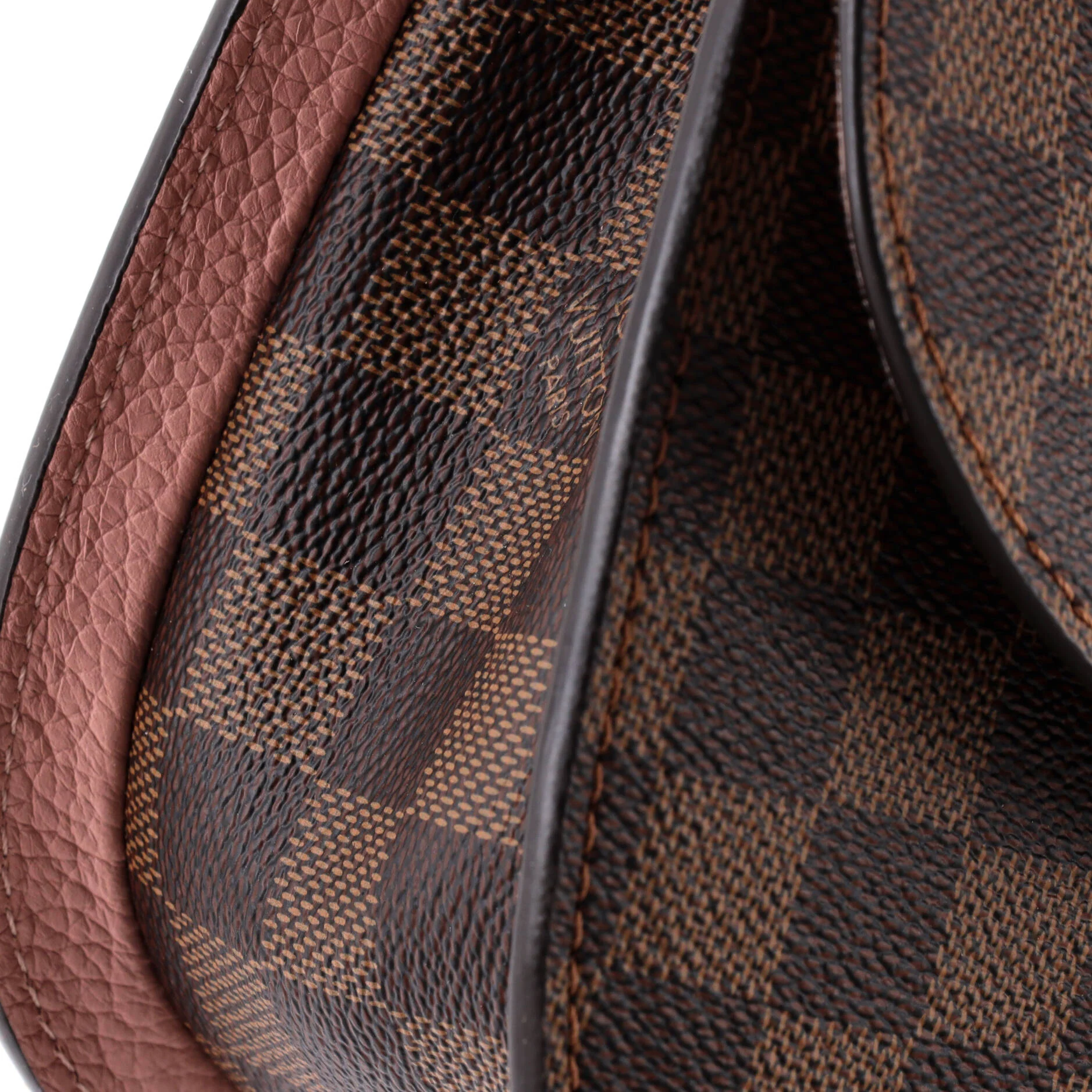 Wight Handbag Damier with Leather - Image 6