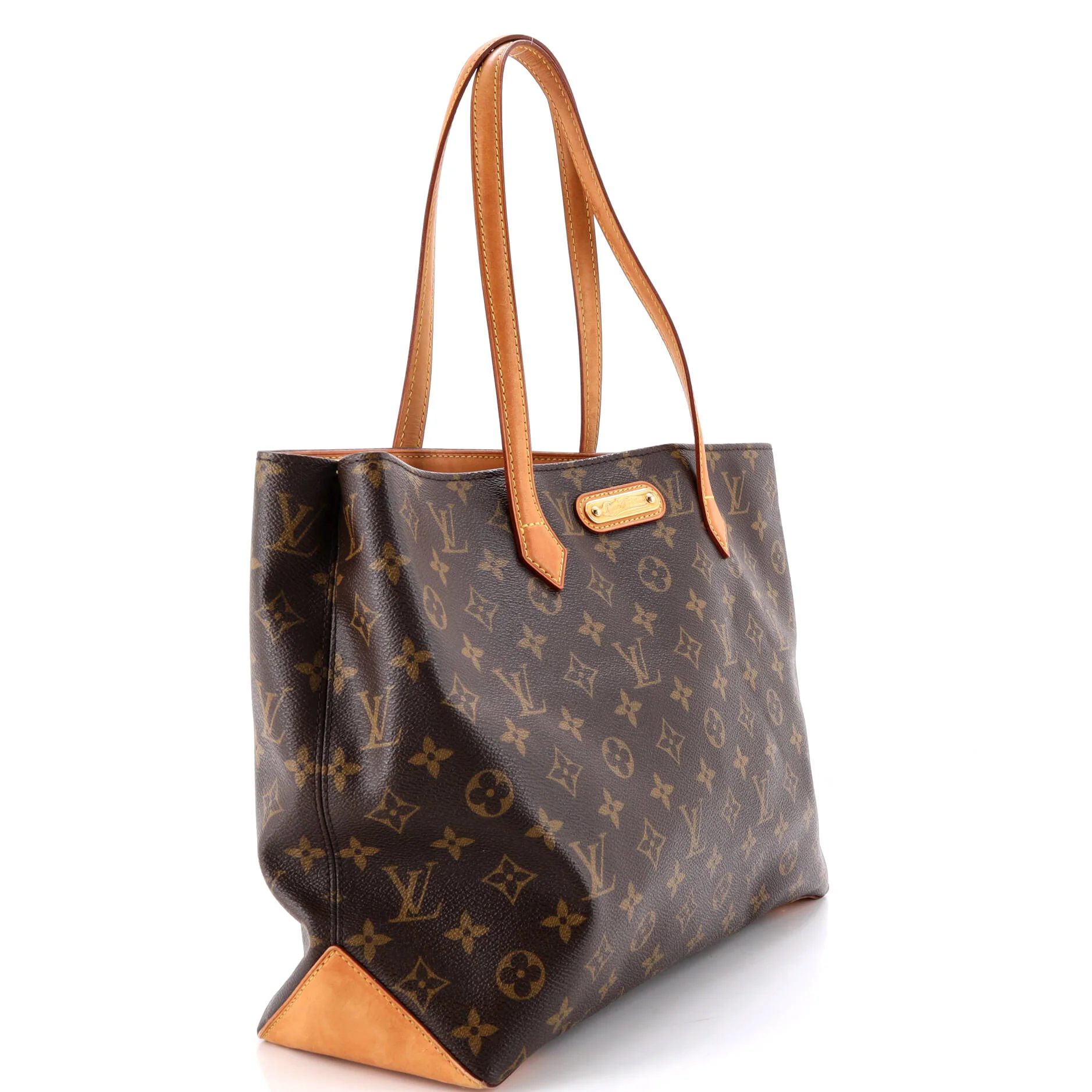 Wilshire Handbag Monogram Canvas MM - Image 2