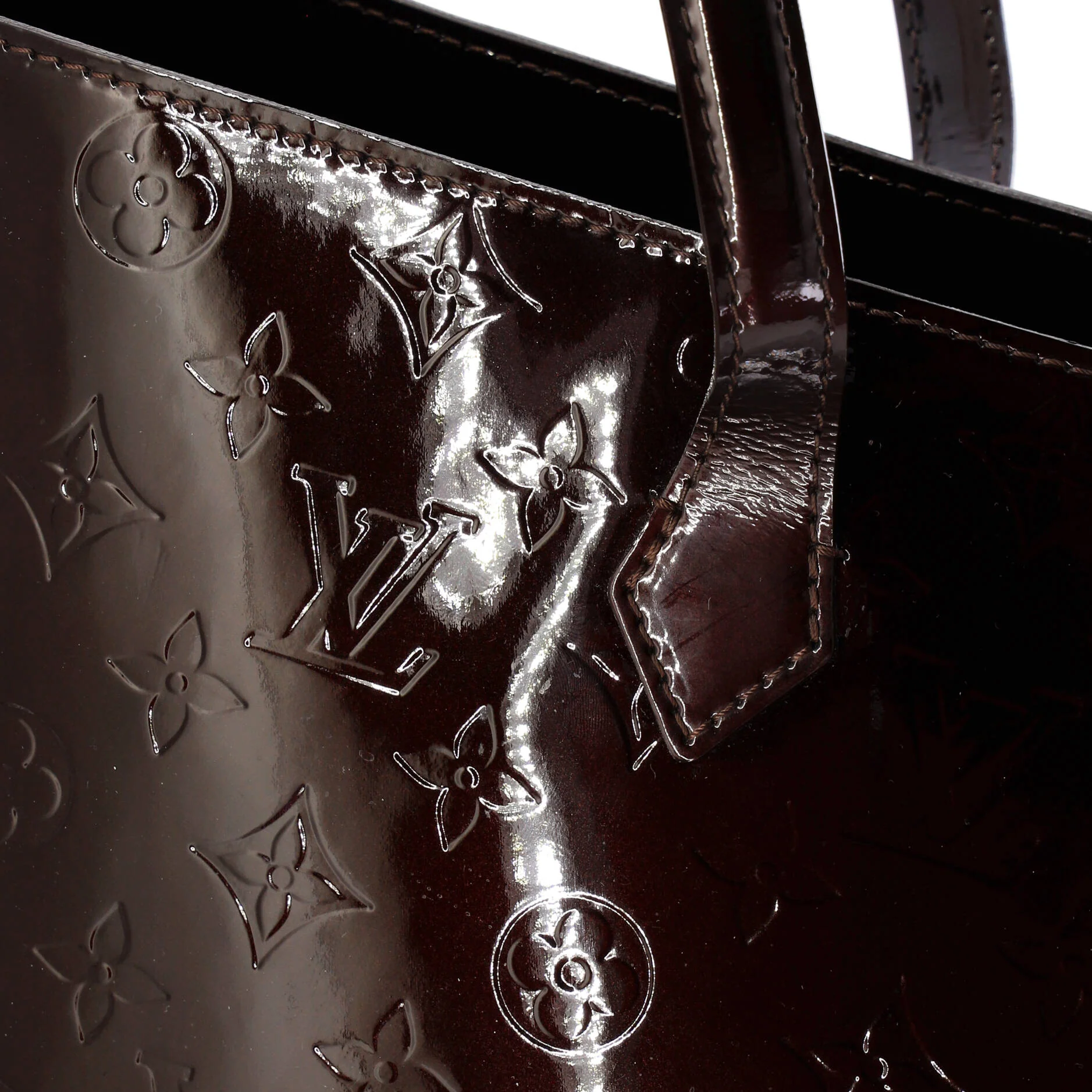 Wilshire Handbag Monogram Vernis GM - Image 7