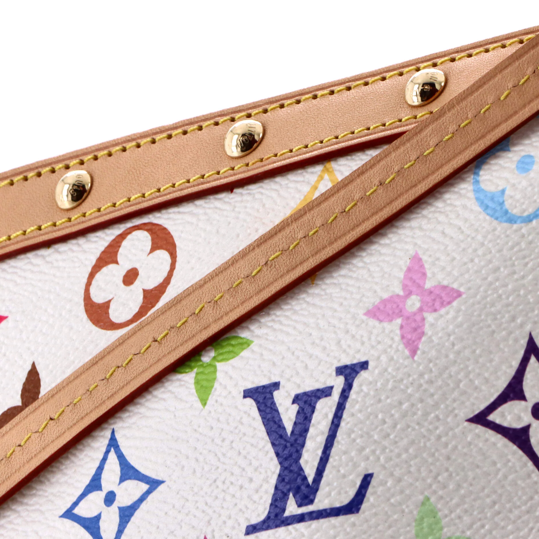 x Takashi Murakami Chain Pochette Accessoires NM Monogram Multicolor - Image 7