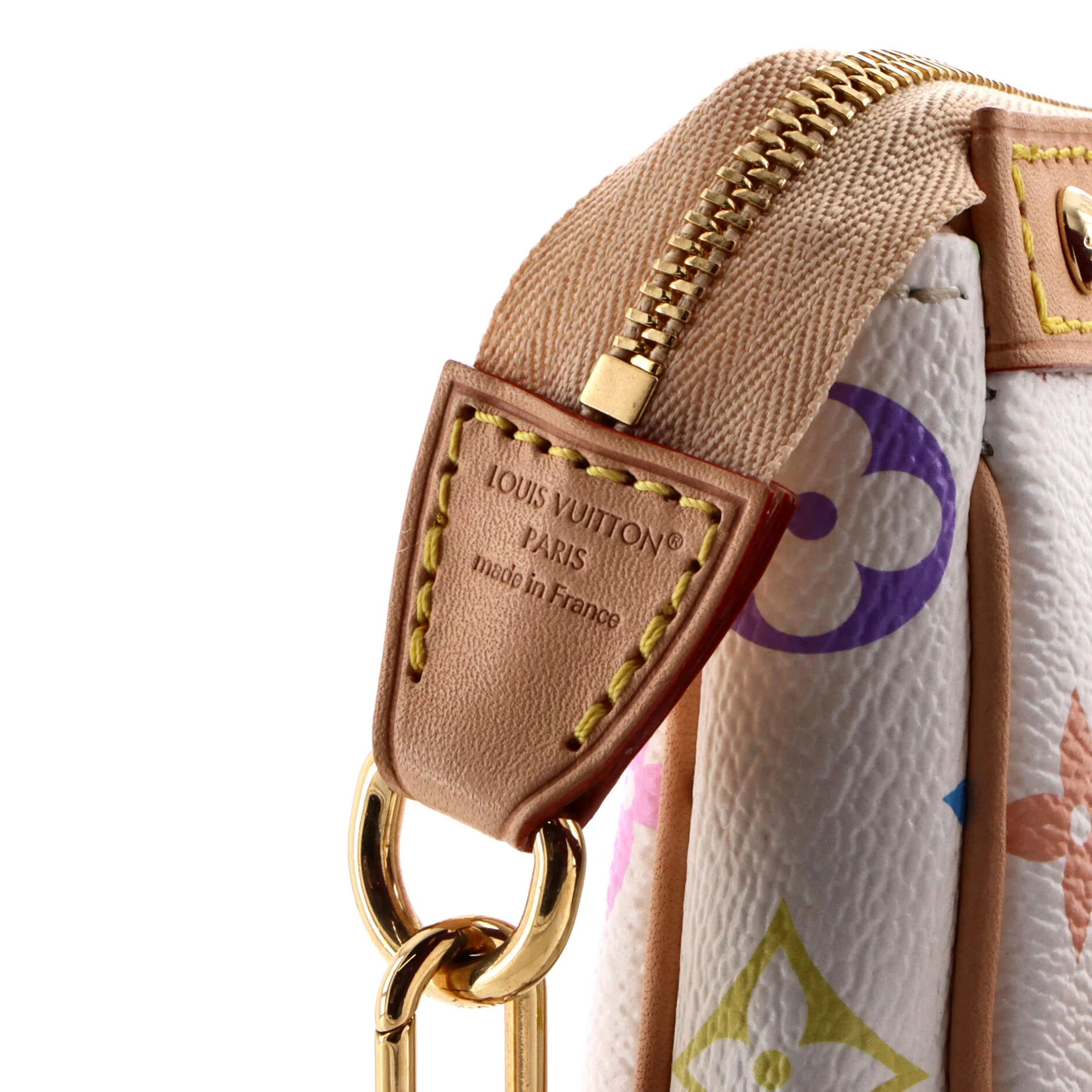 x Takashi Murakami Chain Pochette Accessoires NM Monogram Multicolor - Image 8