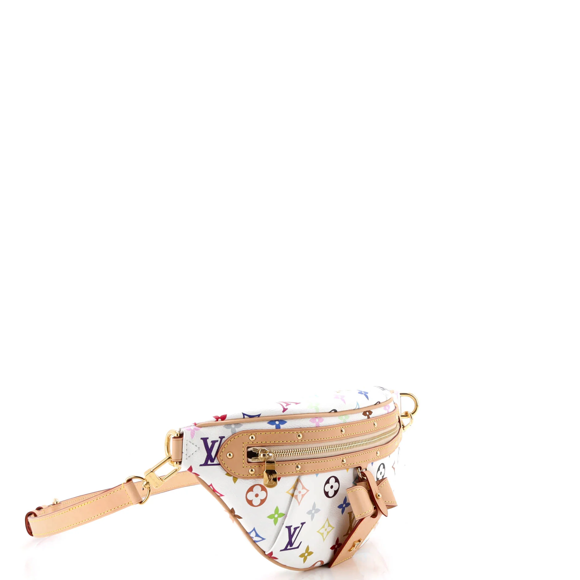 x Takashi Murakami High Rise Bum Bag Monogram Multicolor - Image 2