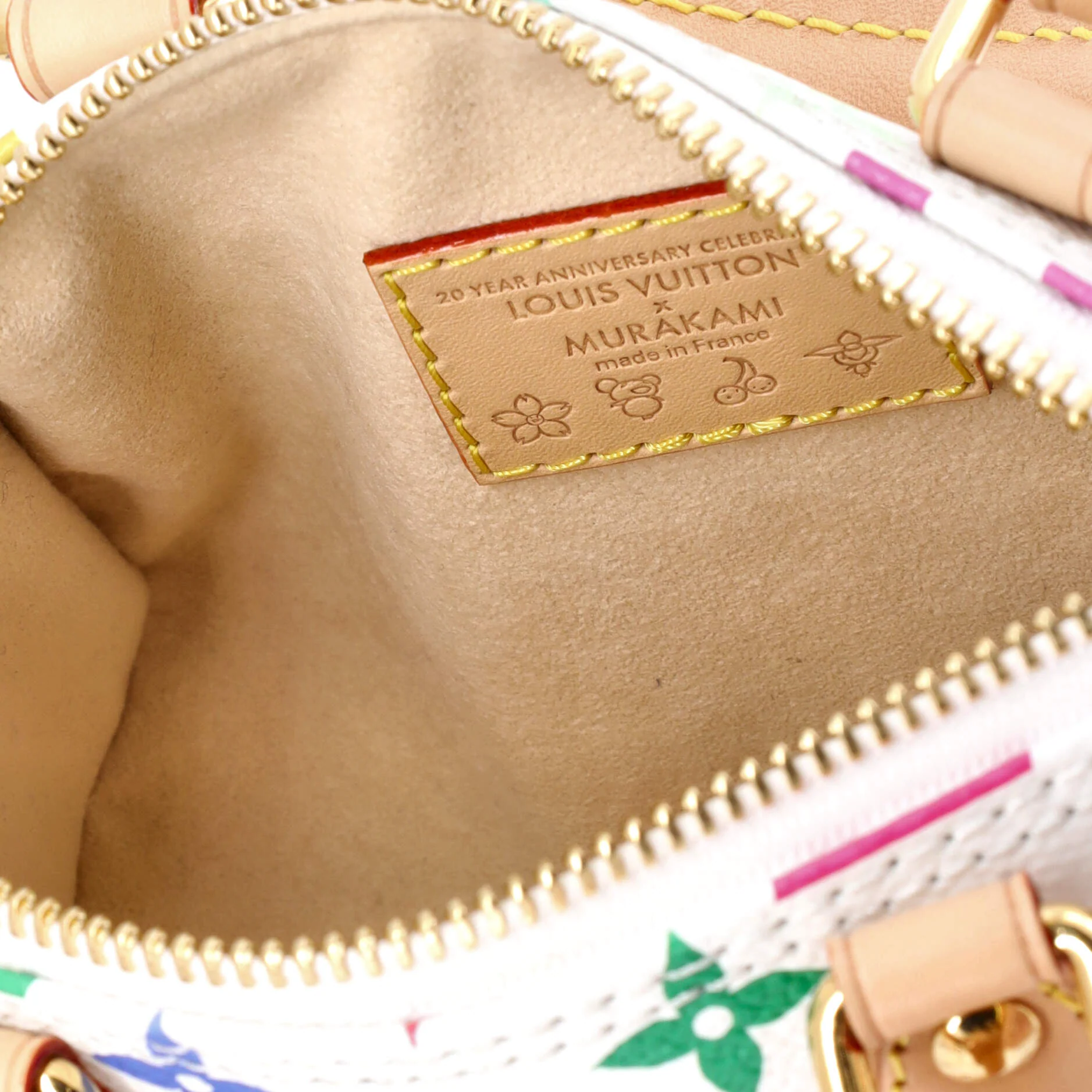 x Takashi Murakami Speedy Bandouliere NM Bag Monogram Multicolor Nano - Image 5