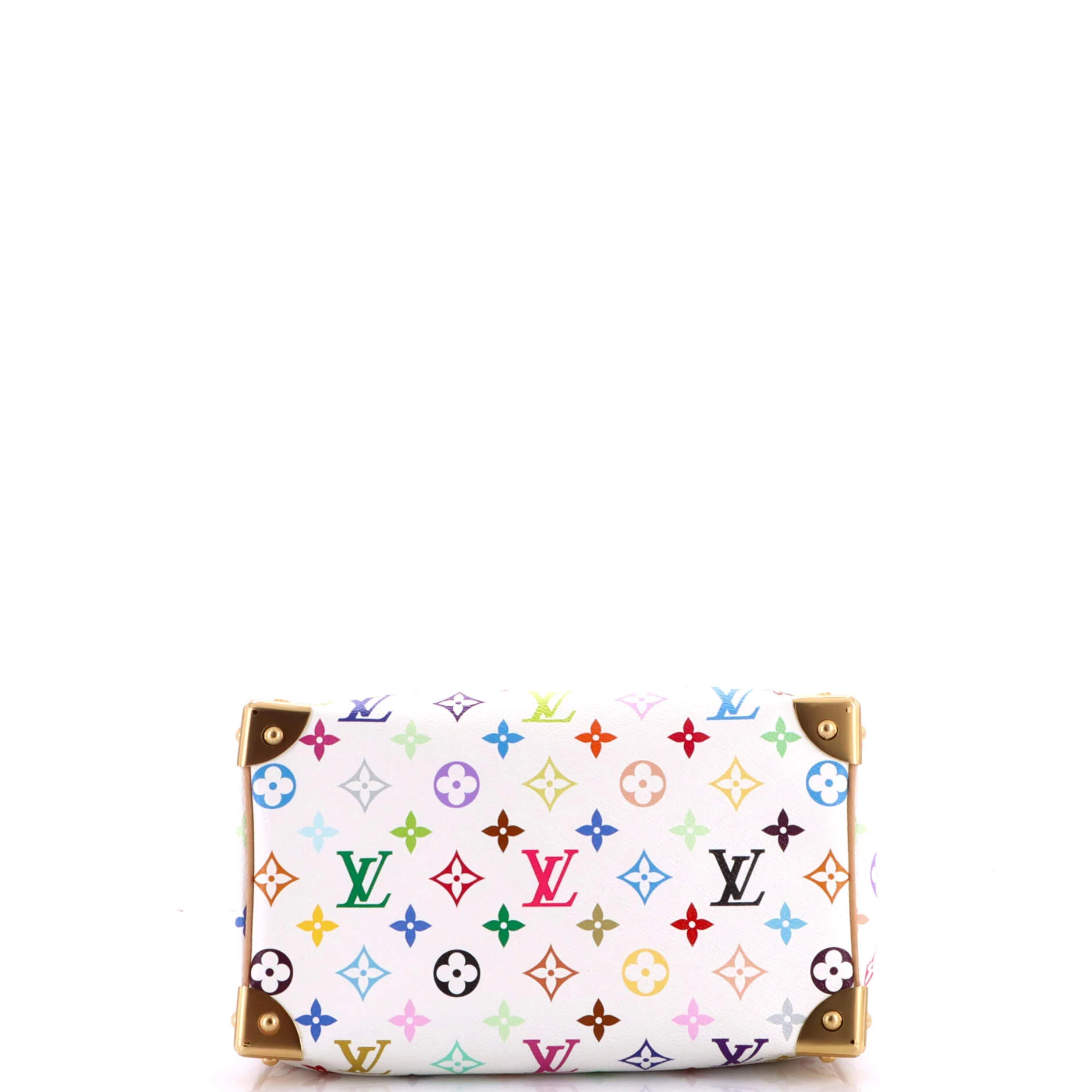 x Takashi Murakami Speedy Soft Bandouliere Bag Monogram Multicolor 25 - Image 4