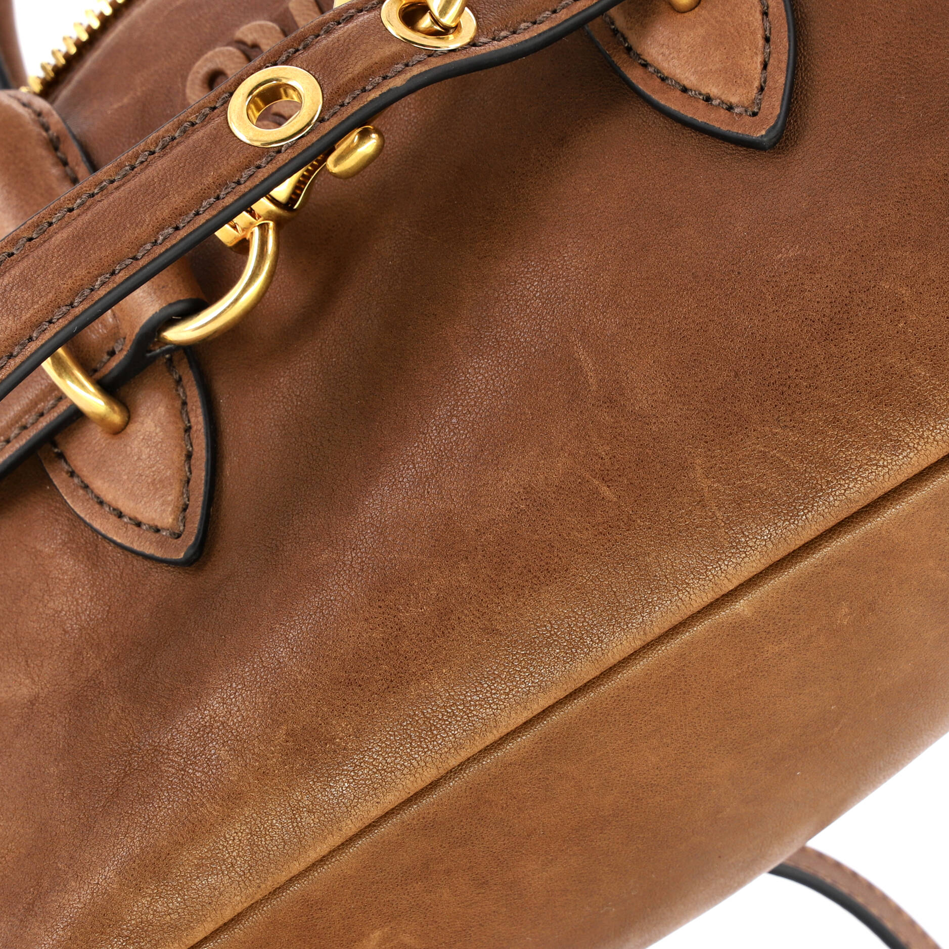 Aventure Top Handle Bag Leather Regular - Image 6