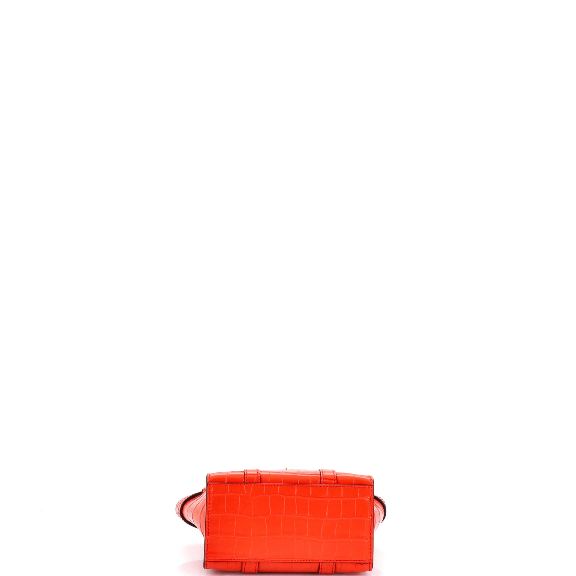 Bayswater Zipped Tote Crocodile Embossed Leather Micro - Image 4