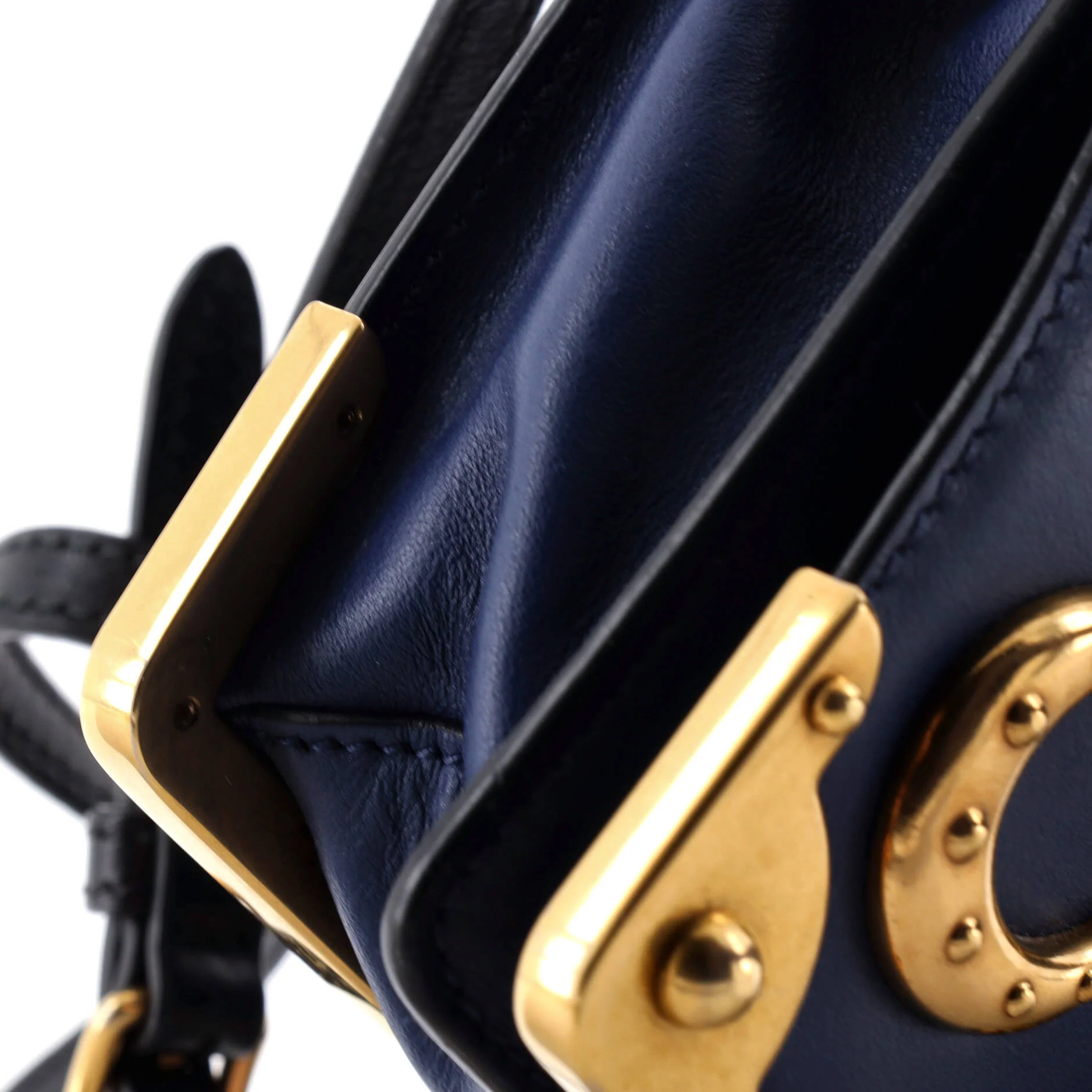 Cahier Crossbody Bag Embellished Leather Small - Image 5