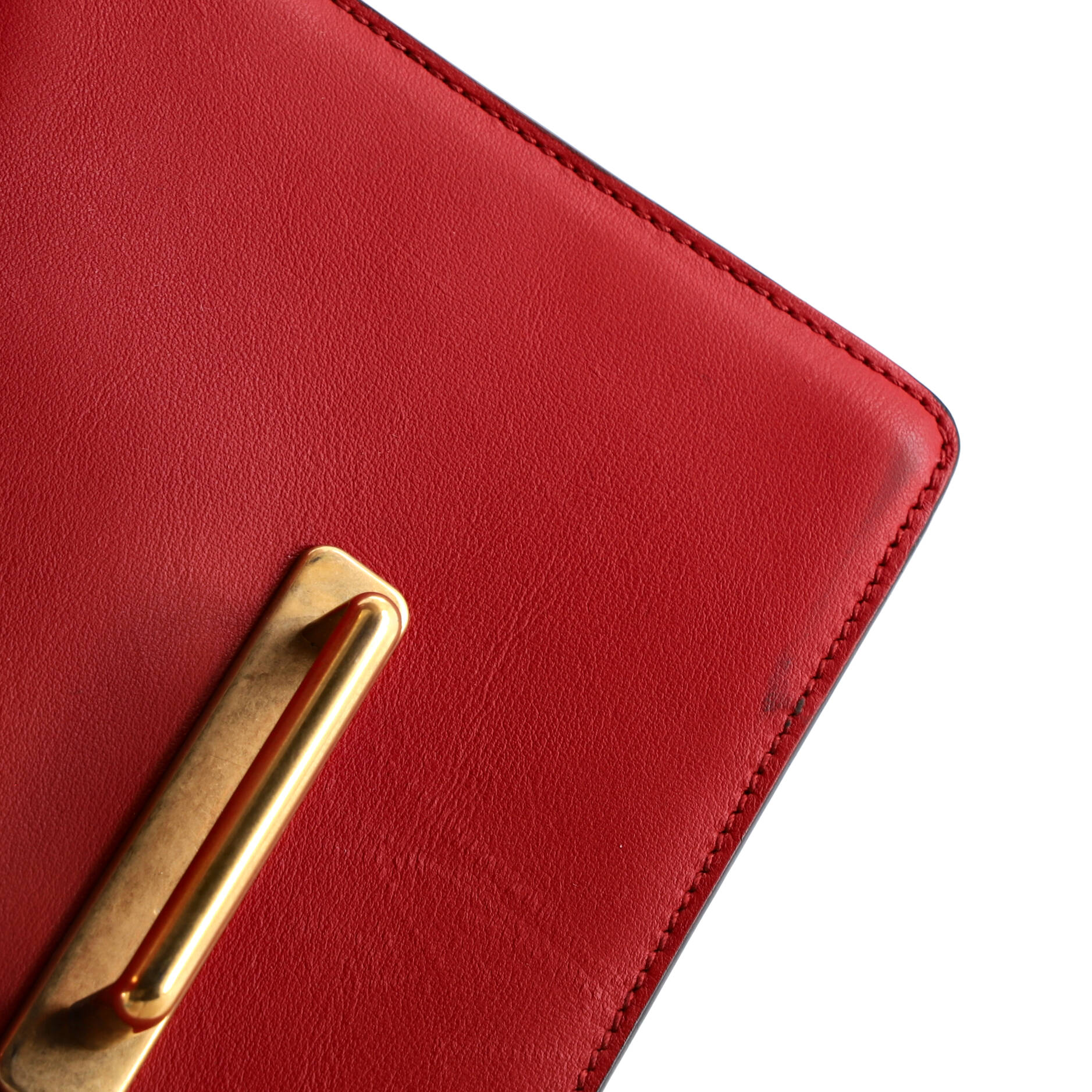 Cahier Crossbody Bag Leather and Saffiano Leather Small - Image 6