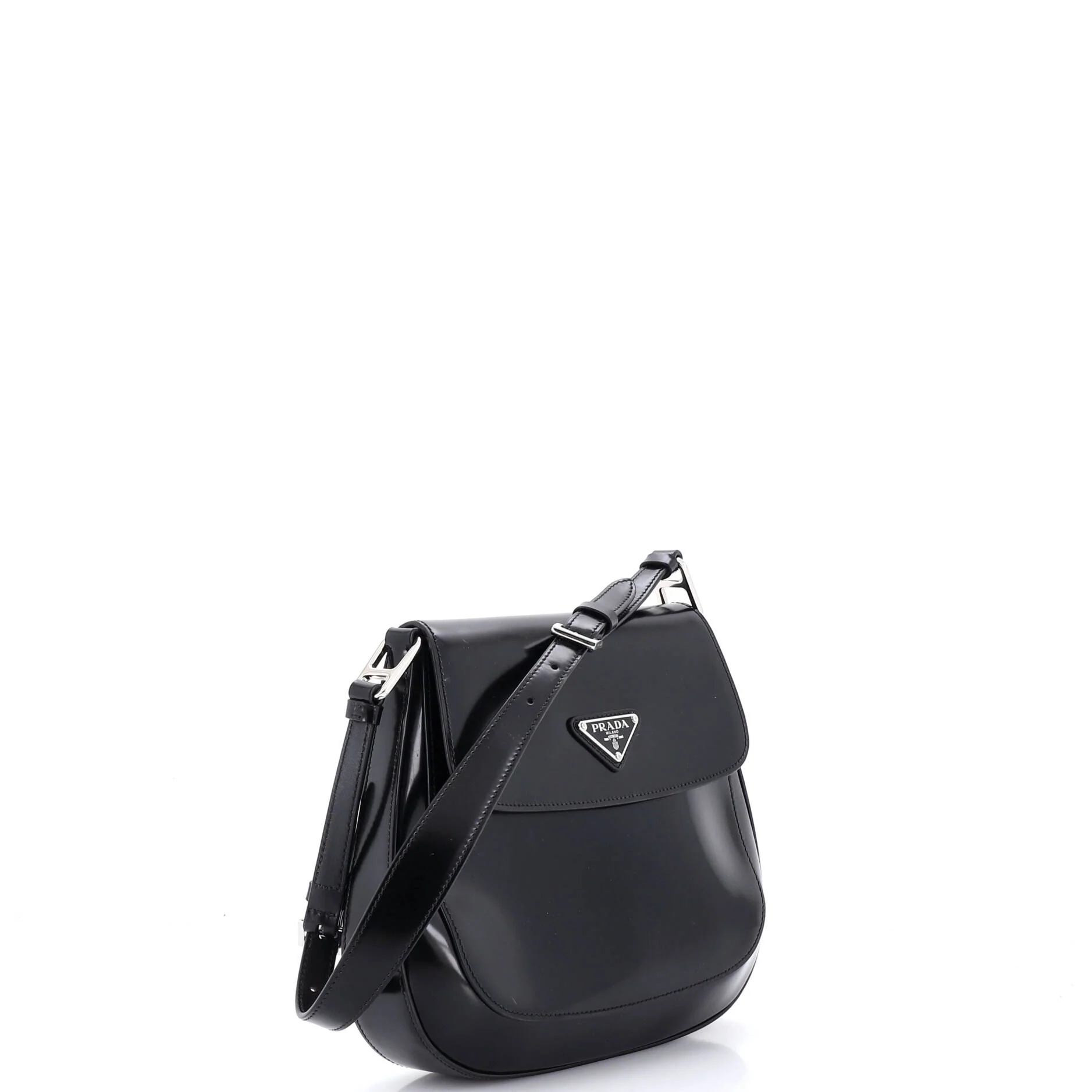 Cleo Flap Shoulder Bag Spazzolato Leather Large - Image 2