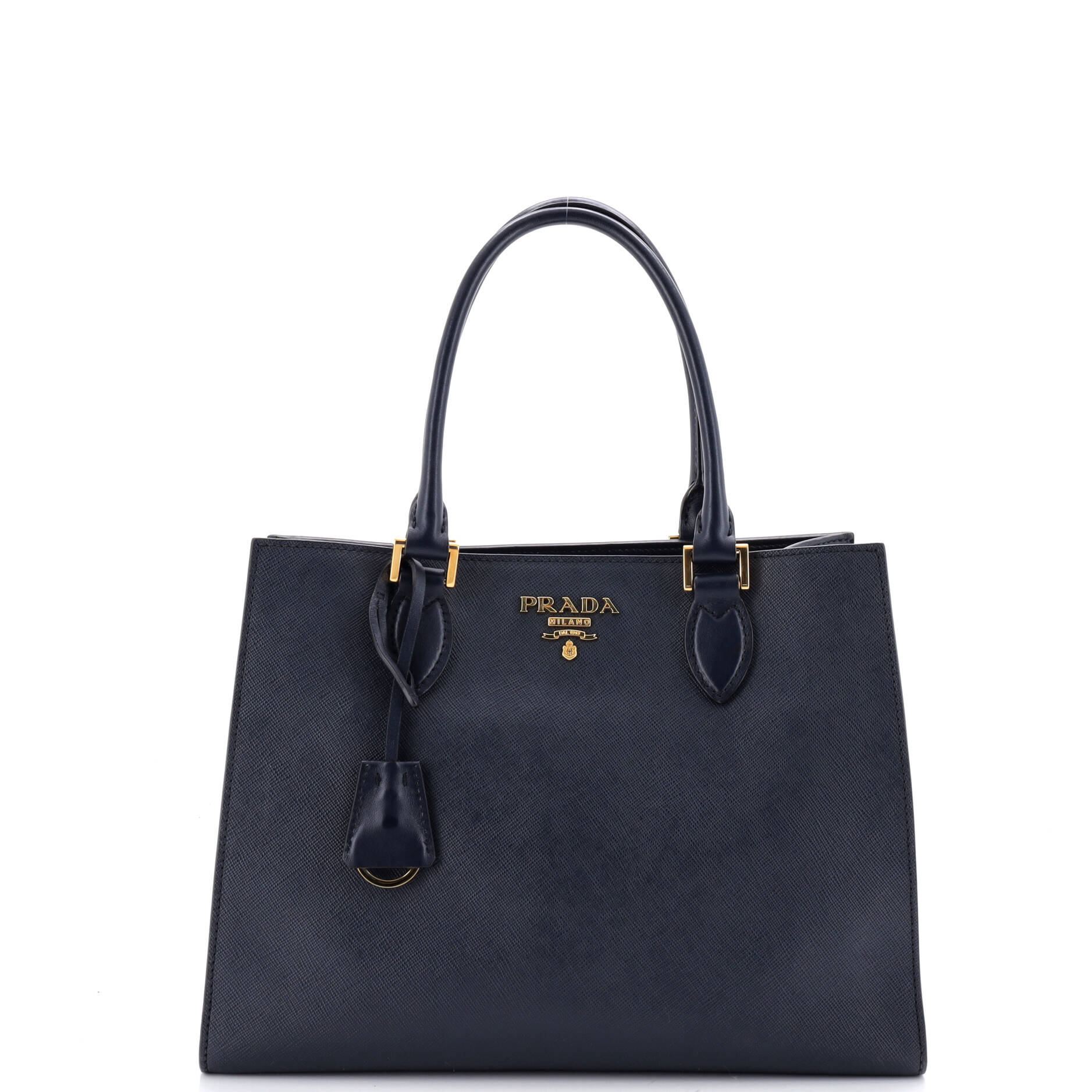 Convertible Open Tote Saffiano Leather Medium