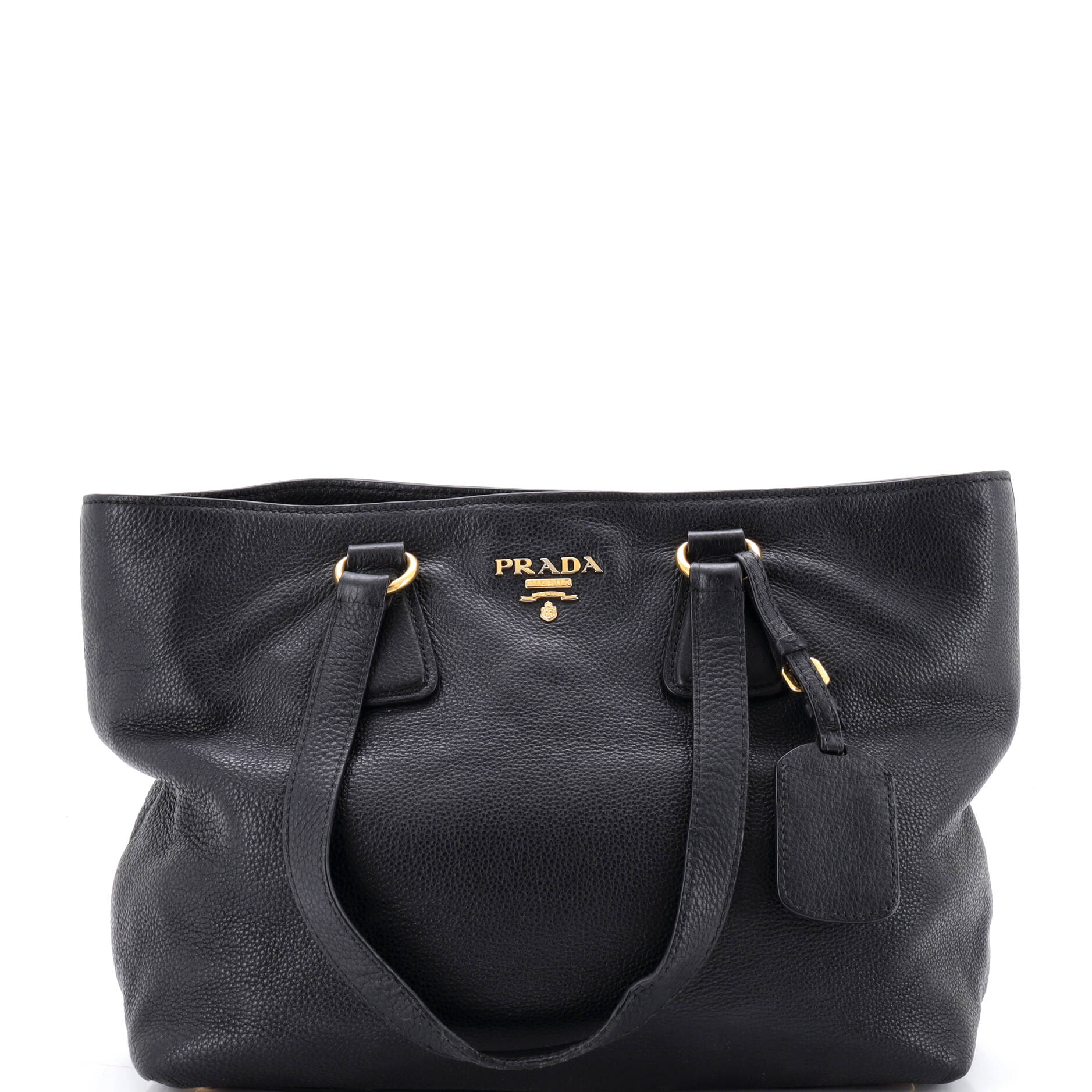 Convertible Shopper Tote Vitello Daino Large