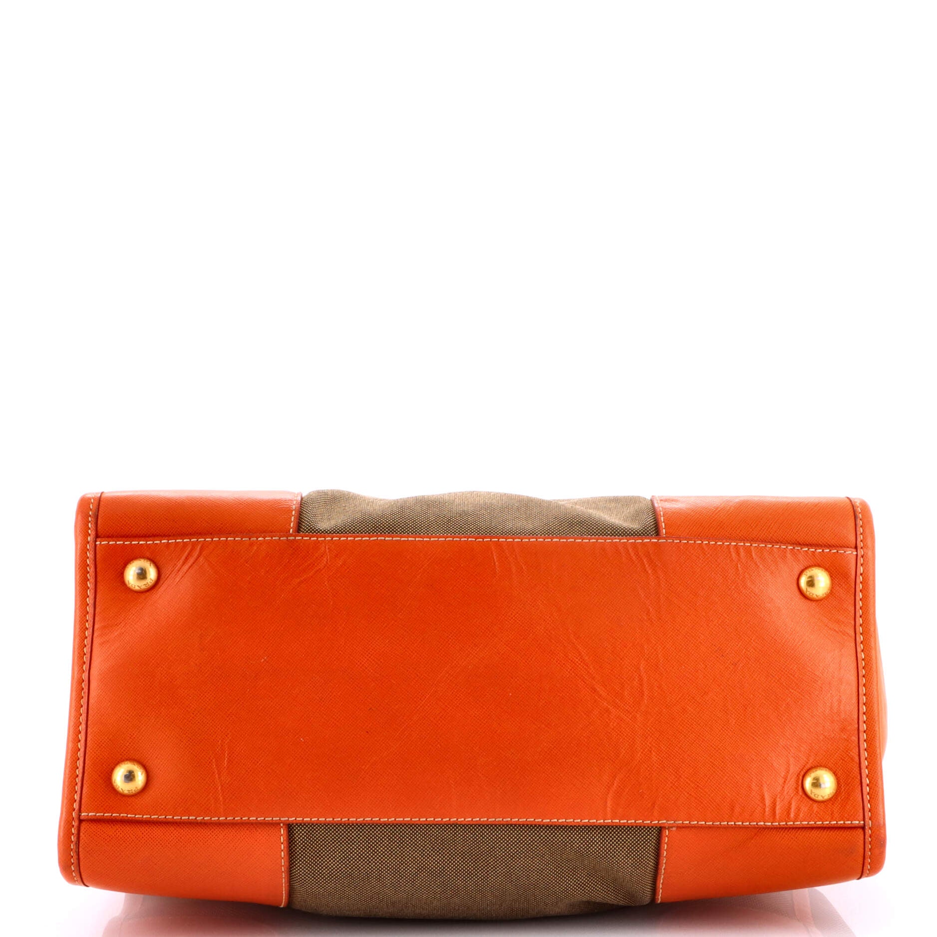 Convertible Tote Canvas and Saffiano Leather Large - Image 4