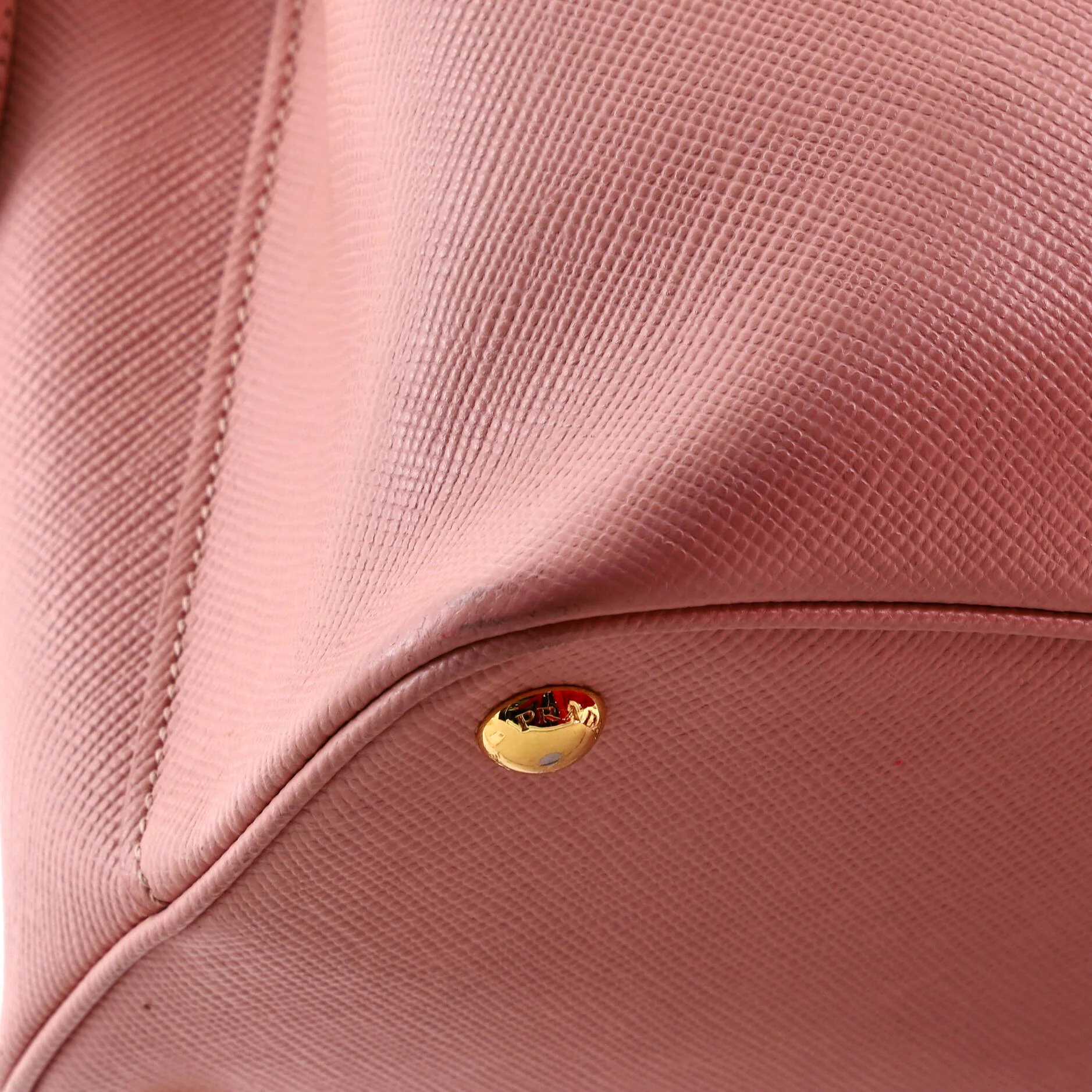 Cuir Double Tote Saffiano Leather Medium - Image 6