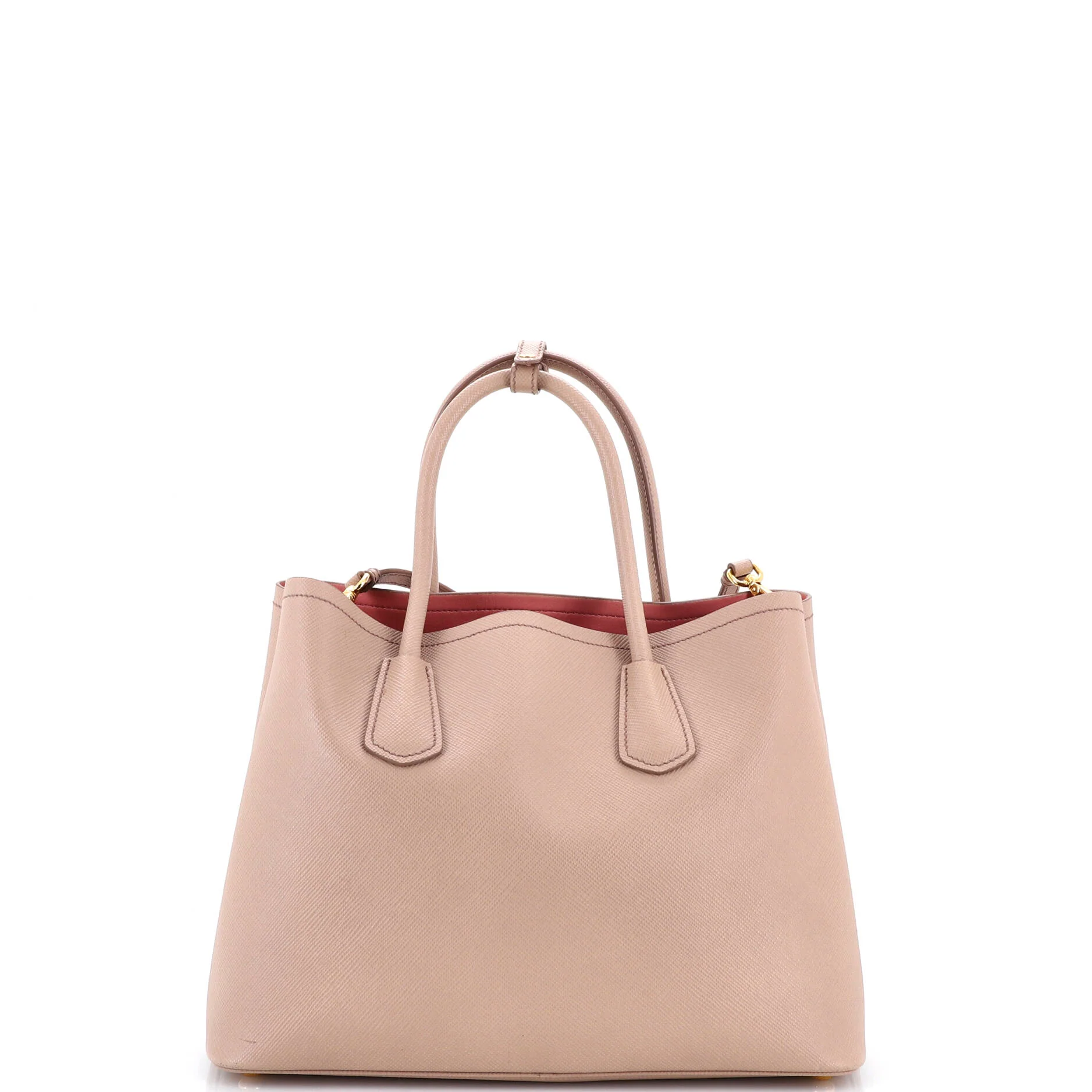 Cuir Double Tote Saffiano Leather Medium - Image 3