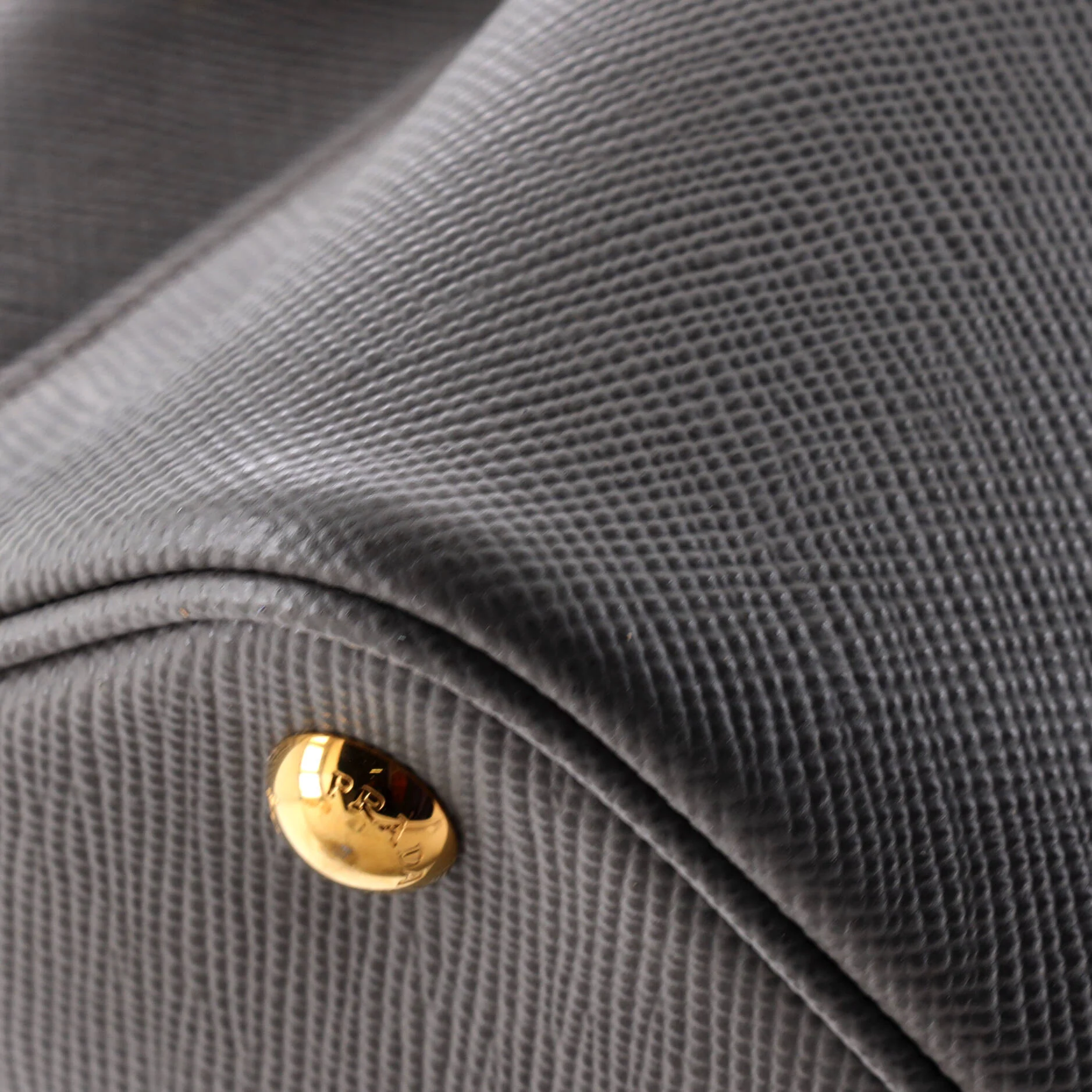 Cuir Double Tote Saffiano Leather Small - Image 6
