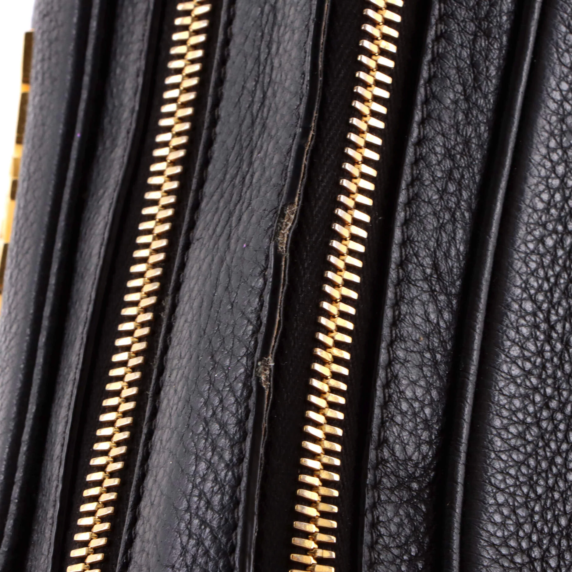 Double Zip Camera Bag Vitello Daino - Image 7