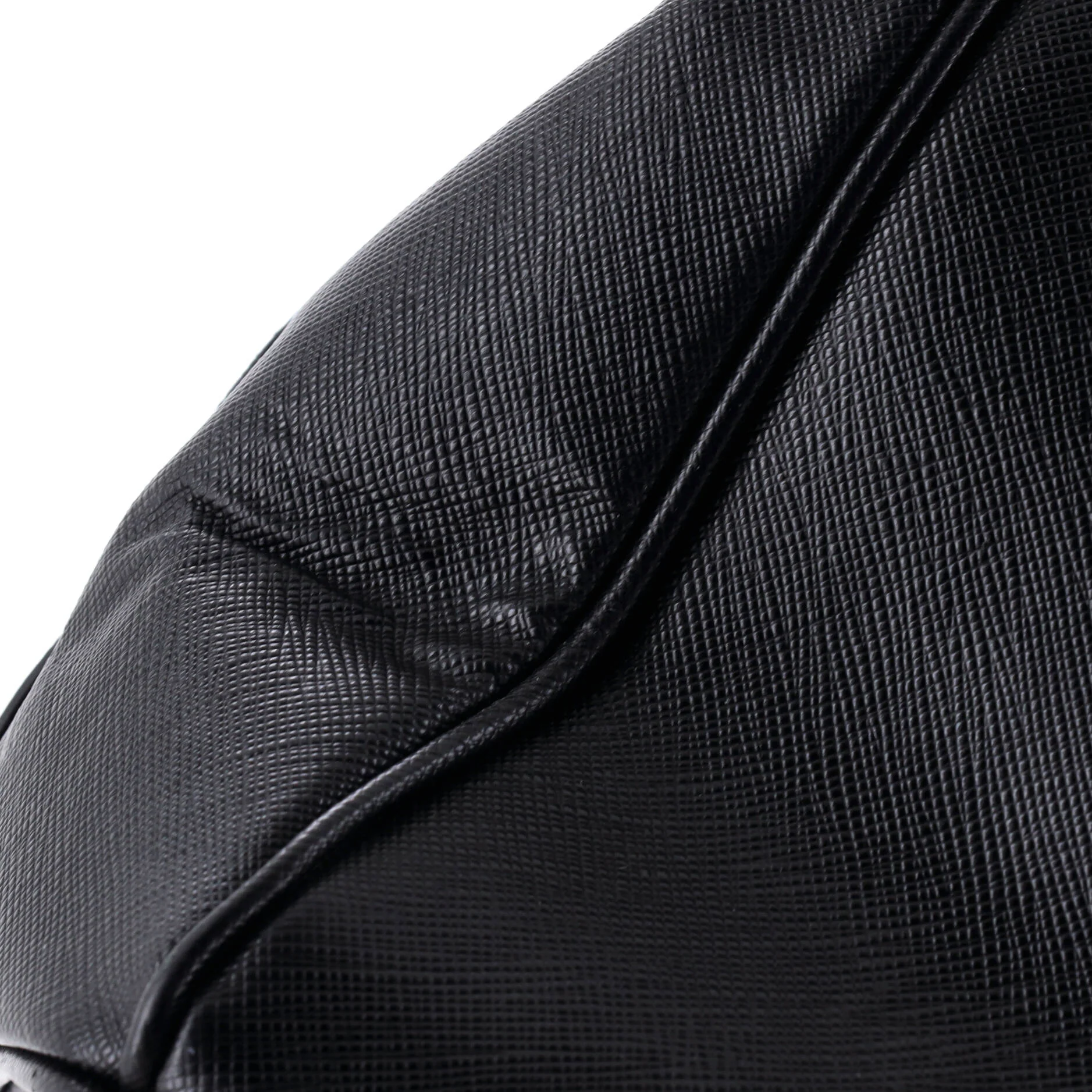 Double Zip Lux Tote Saffiano Leather Large - Image 6