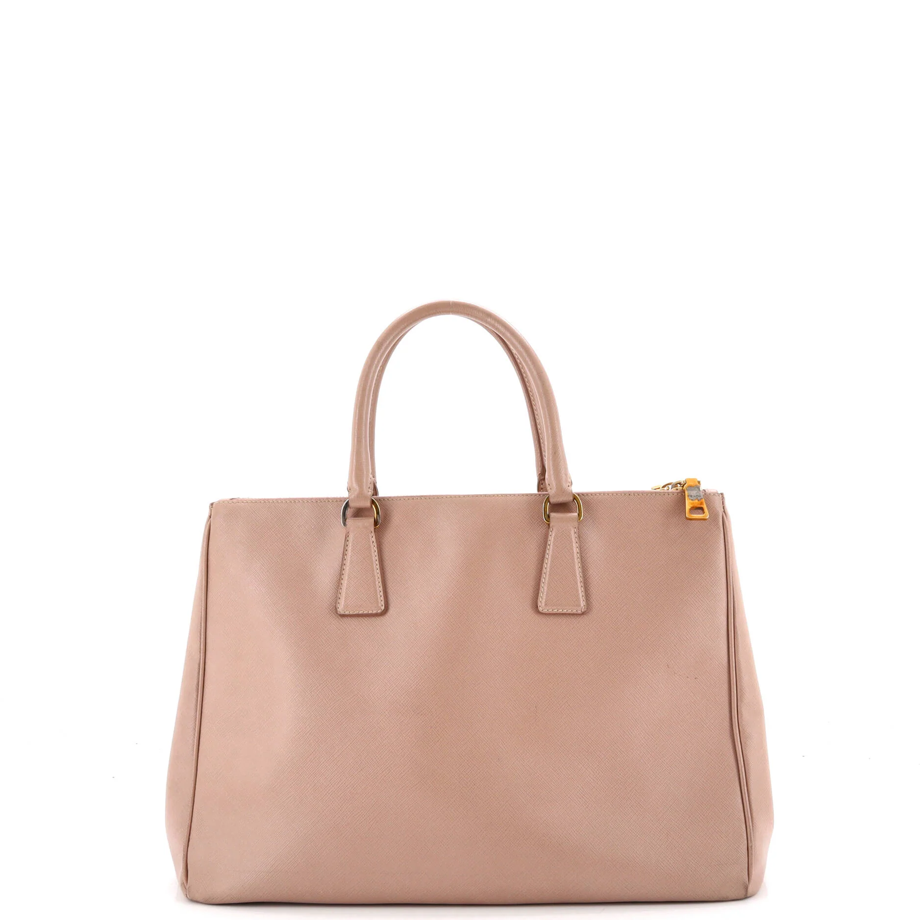 Double Zip Lux Tote Saffiano Leather Large - Image 3