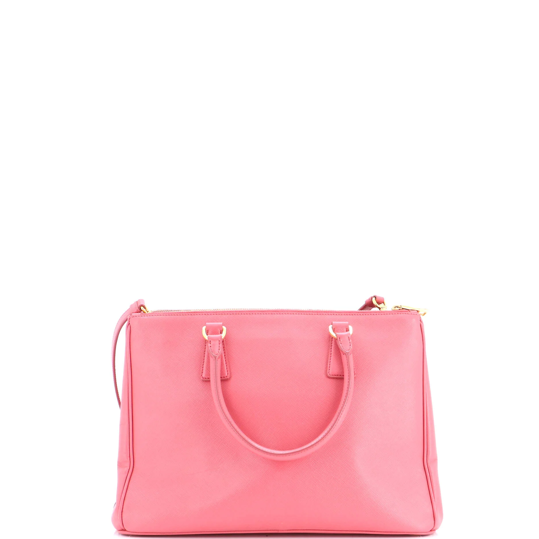 Double Zip Lux Tote Saffiano Leather Medium - Image 3