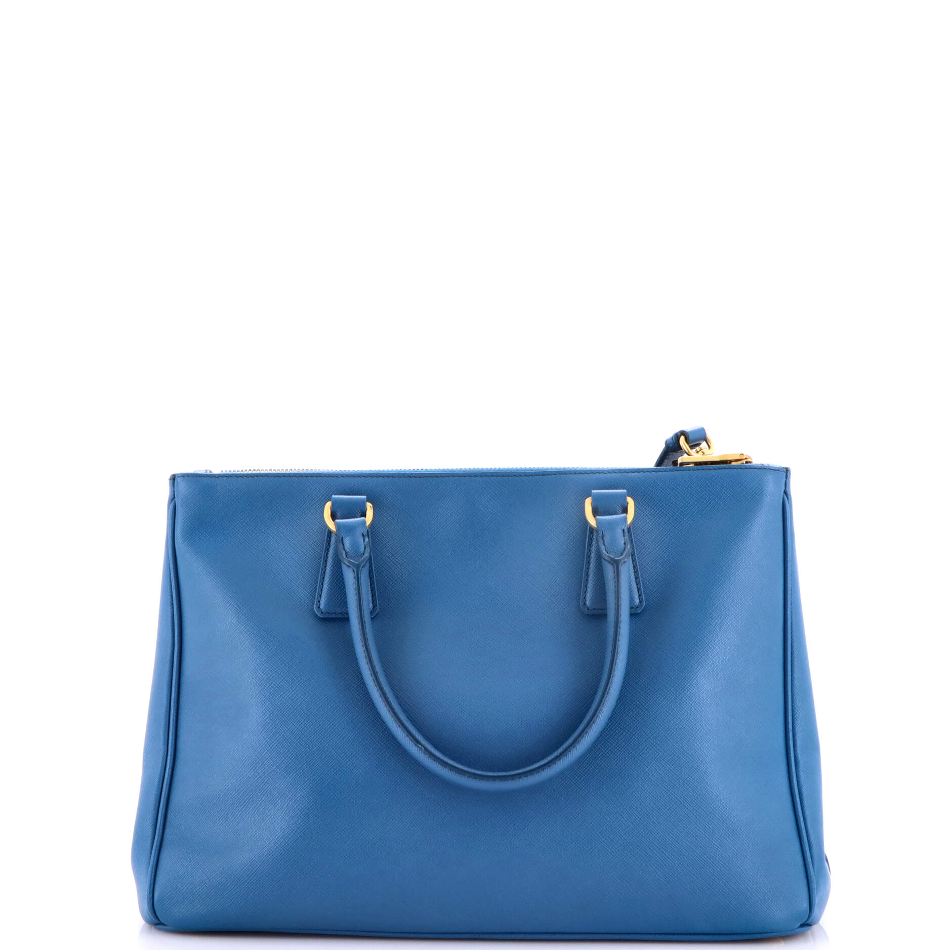 Double Zip Lux Tote Saffiano Leather Medium - Image 3