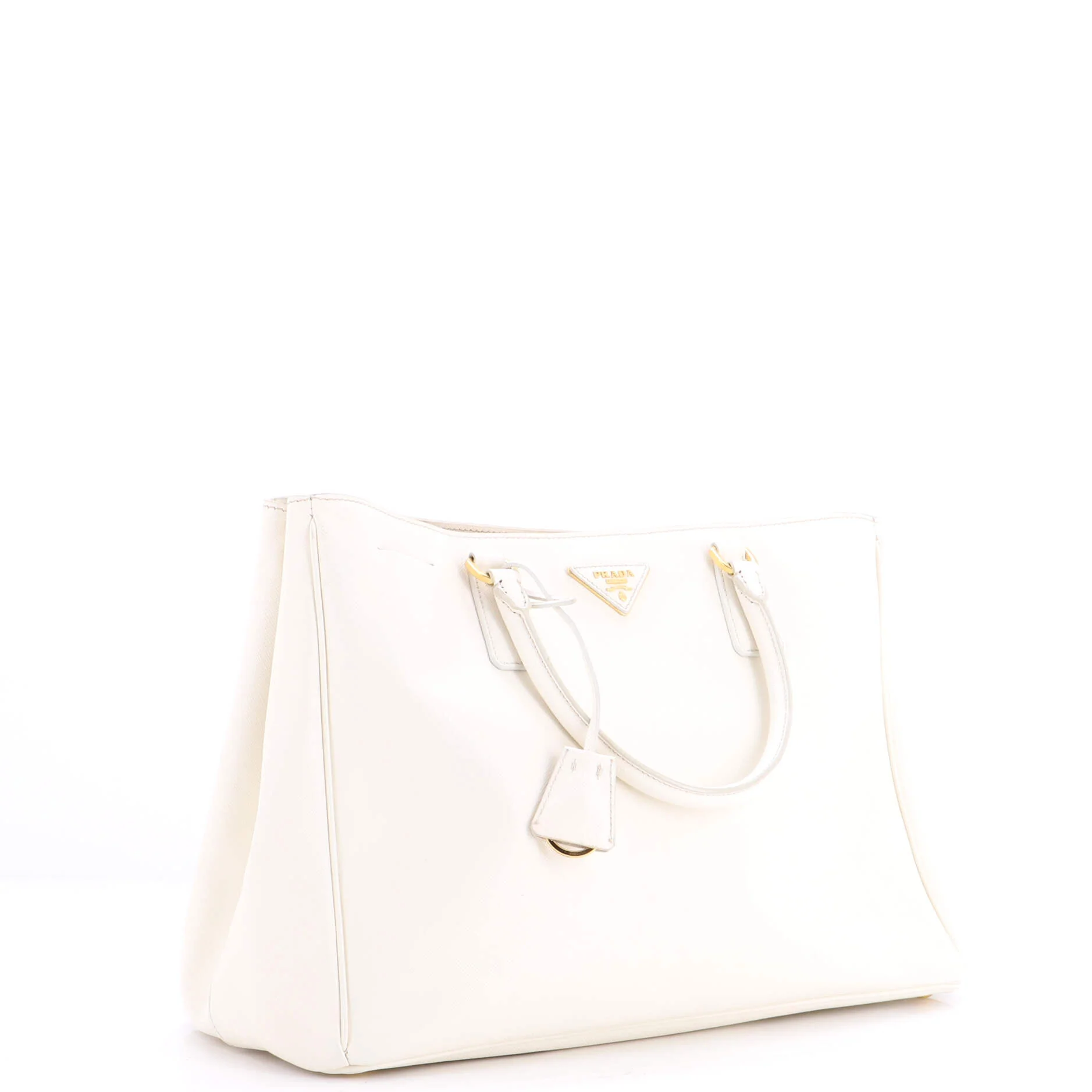 Double Zip Lux Tote Saffiano Leather XL - Image 2