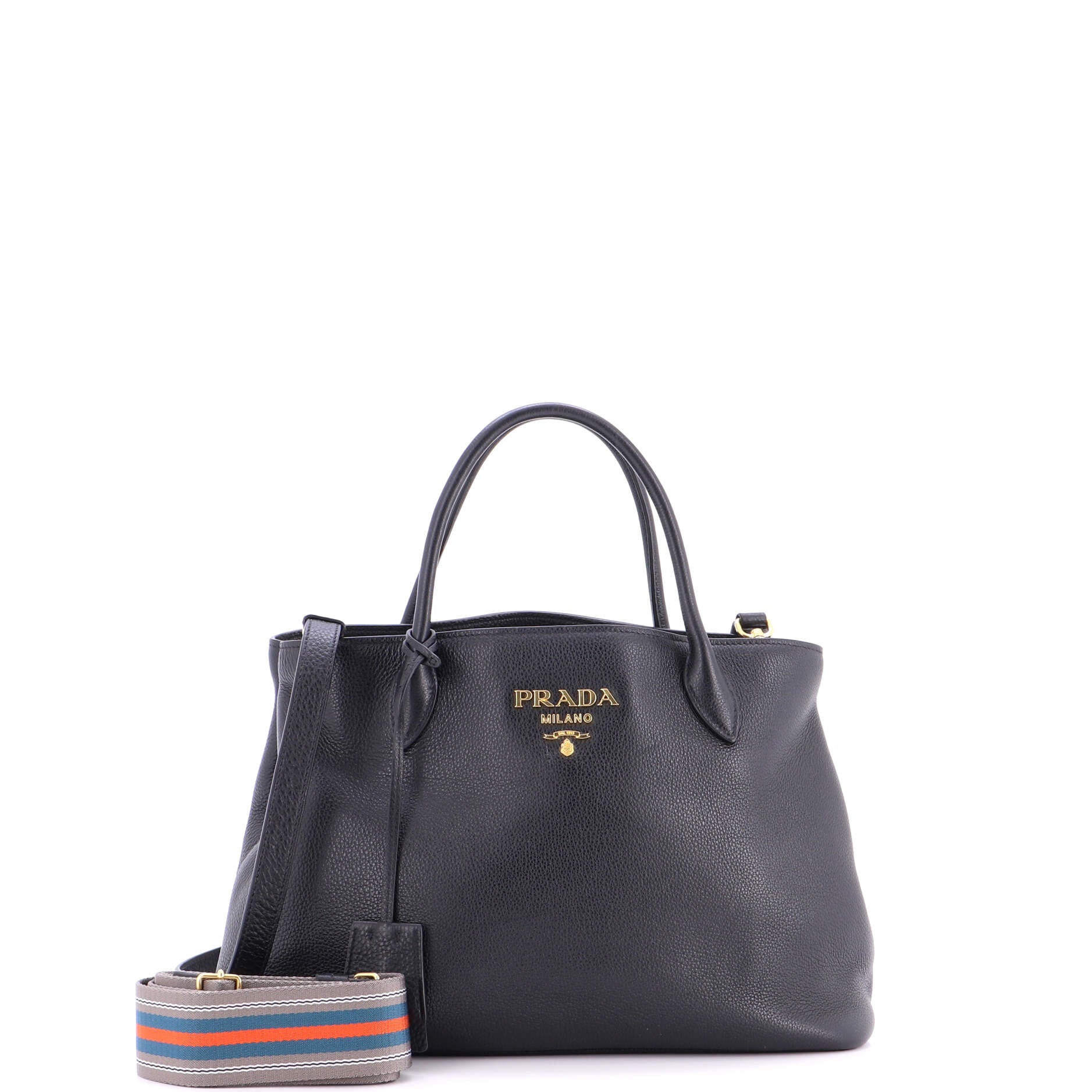 Dual Strap Convertible Open Tote Vitello Daino Medium - Image 2