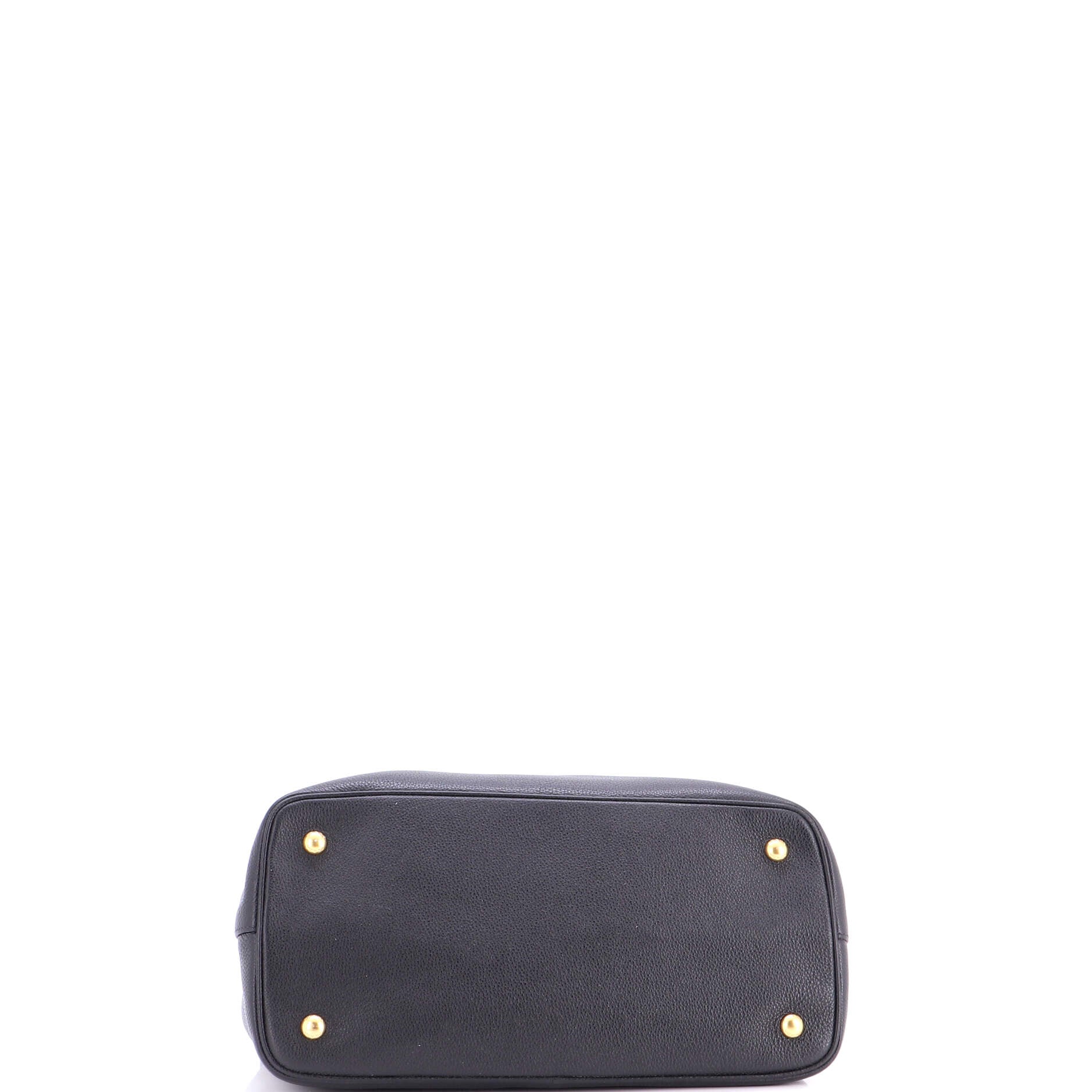 Dual Strap Convertible Open Tote Vitello Daino Medium - Image 5