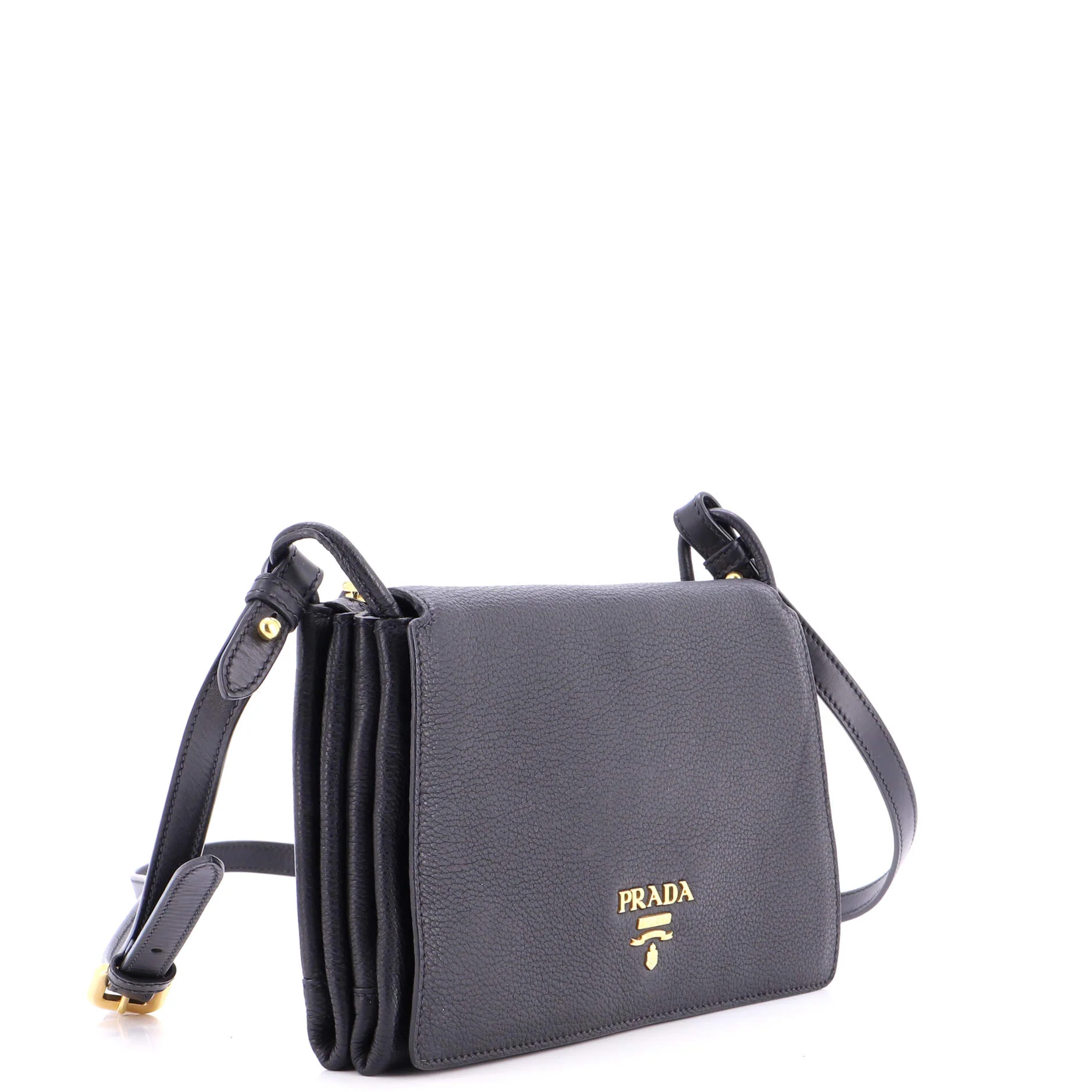 Flap Crossbody Bag Vitello Daino Medium - Image 2