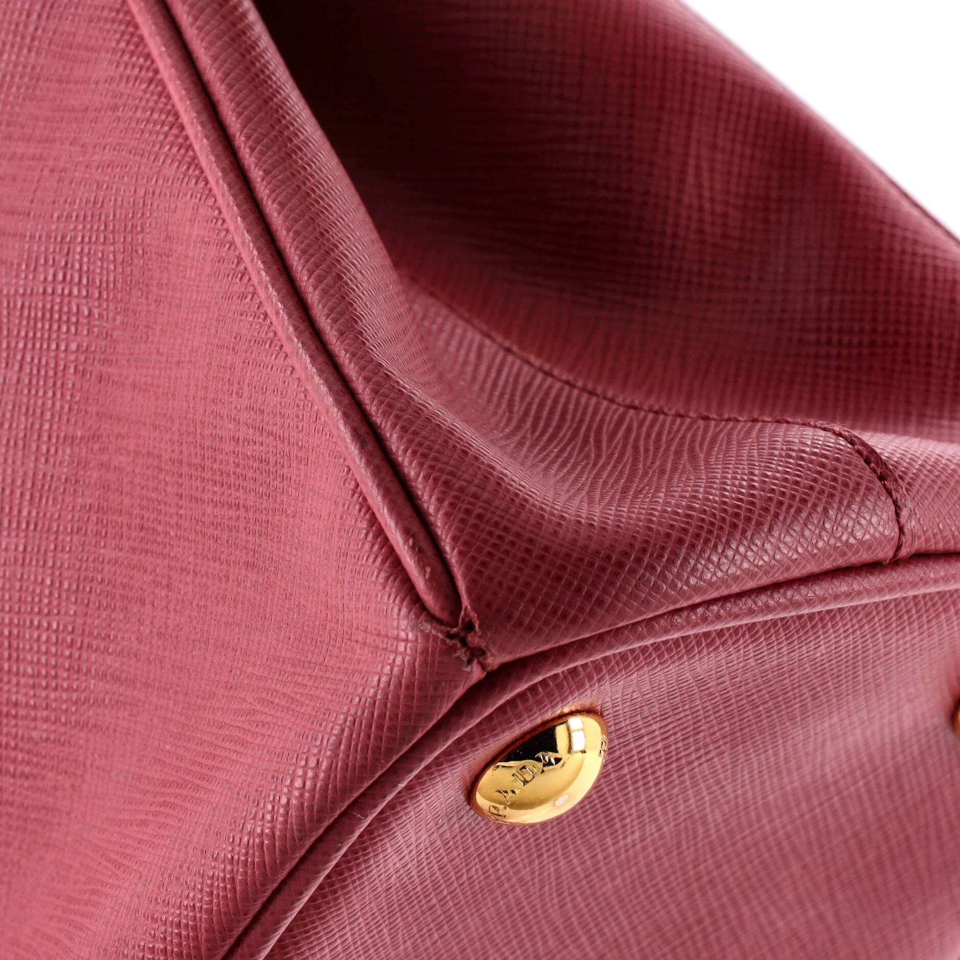 Galleria Double Zip Tote Saffiano Leather Small - Image 6