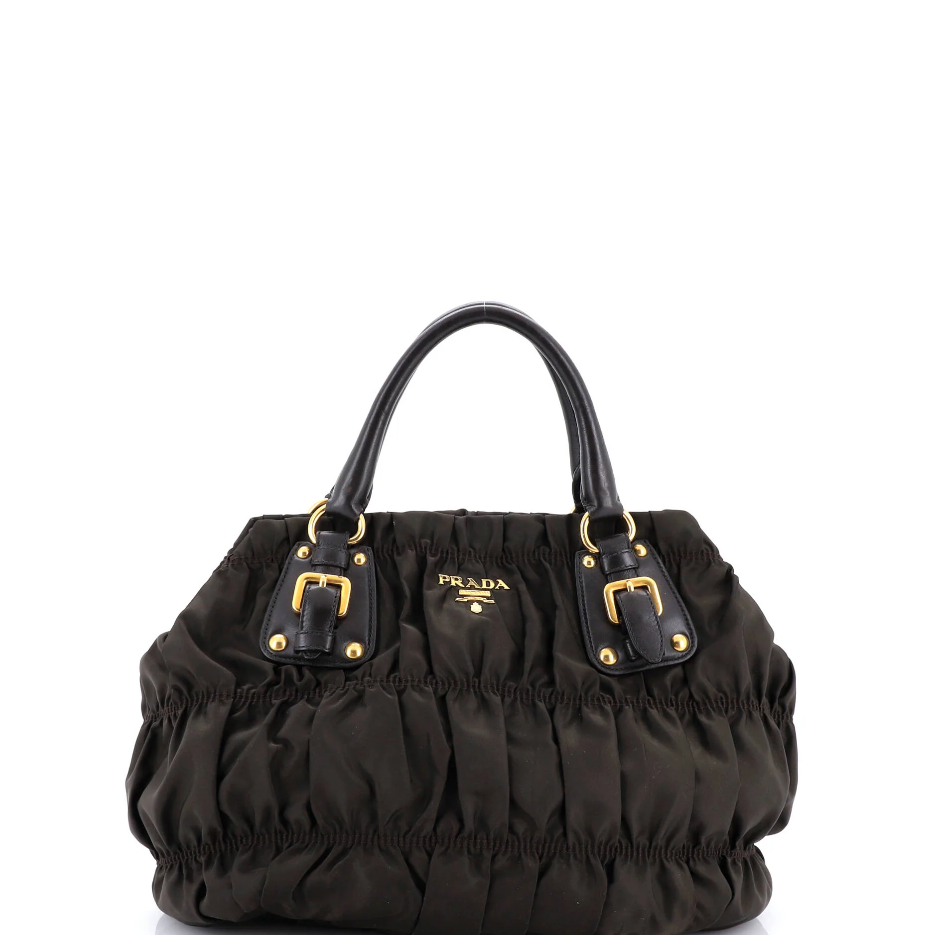 Gaufre Convertible Tote Leather and Tessuto Large - Image 2